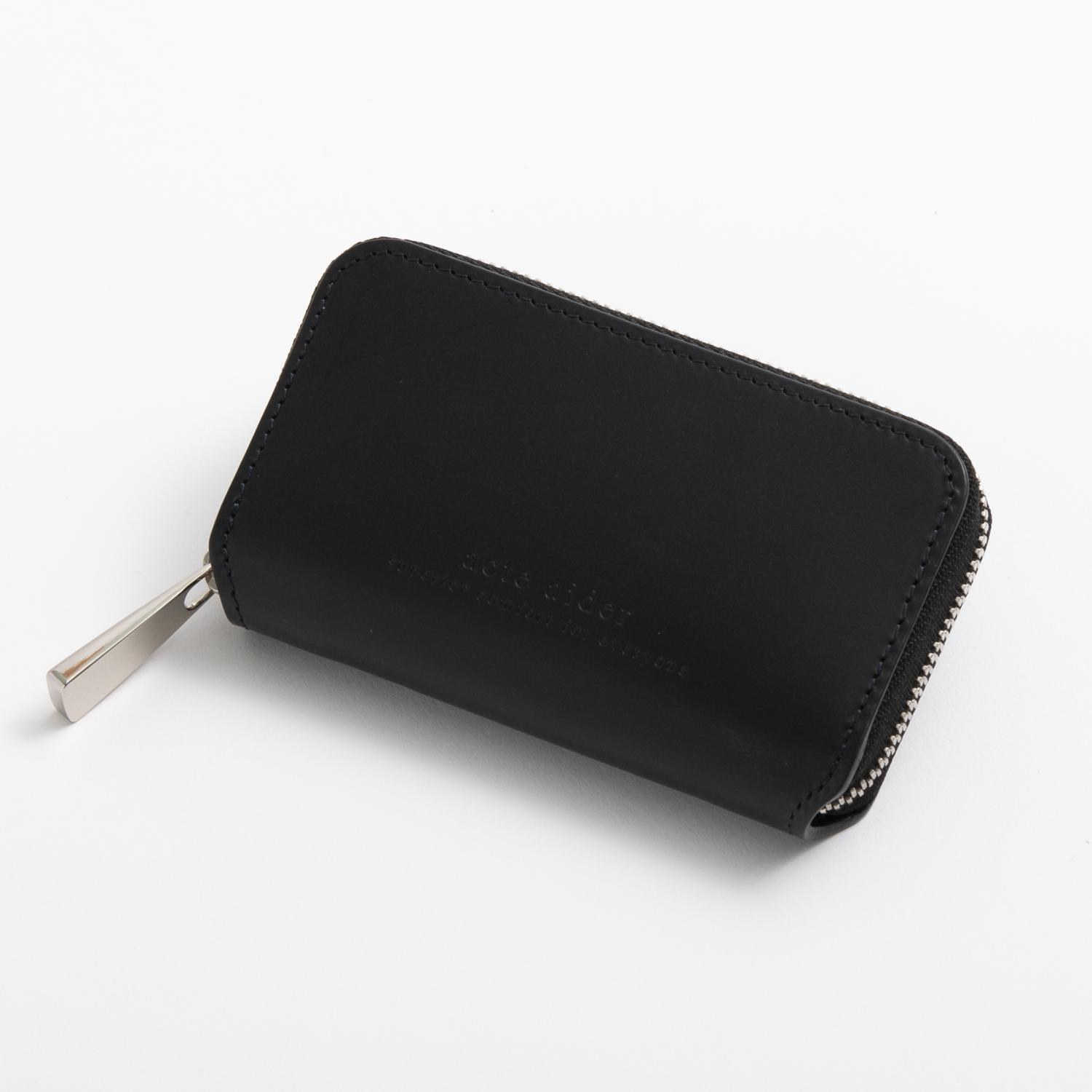 acte aider/イタリア革のミニ財布 ダークネイビー 右利き用|STYLE STORE version.R