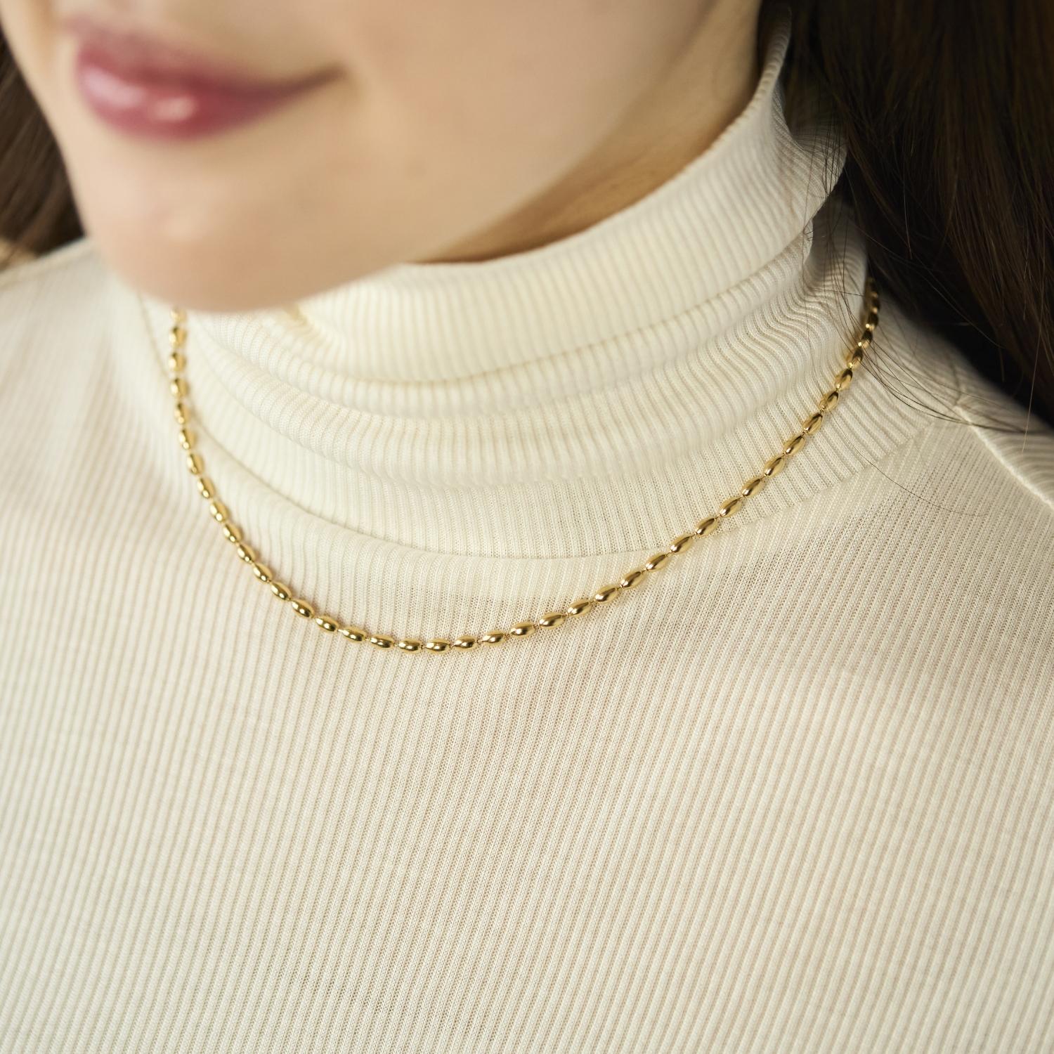 0910/Simple potato necklace｜STYLE STORE　version.R