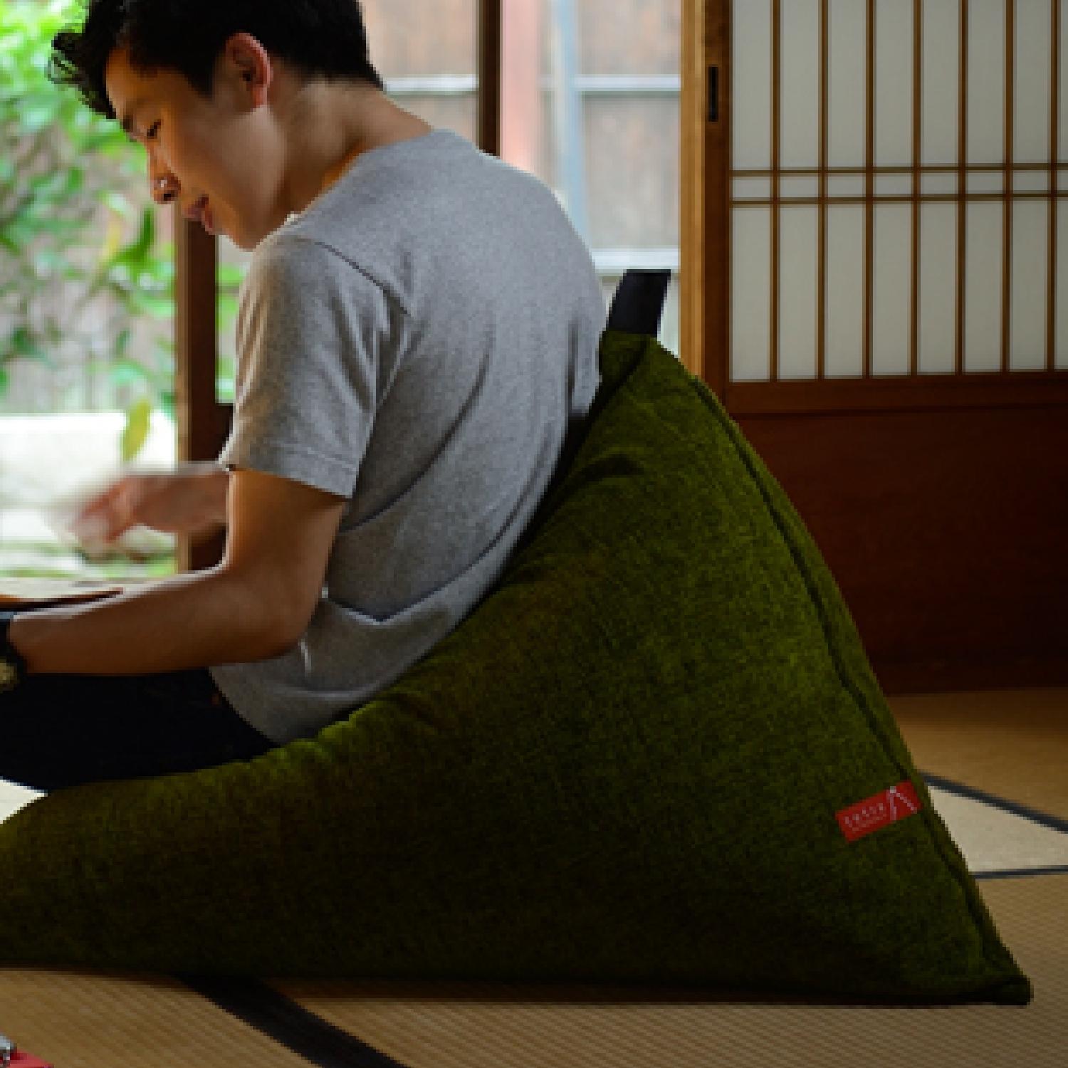 クッション 大きい おしゃれ テトラ ブランド 省スペース ビーズクッション インテリア 軽量 軽い 洗える／ tetra grande KOKE ビーズクッション レギュラーサイズ 18,975円