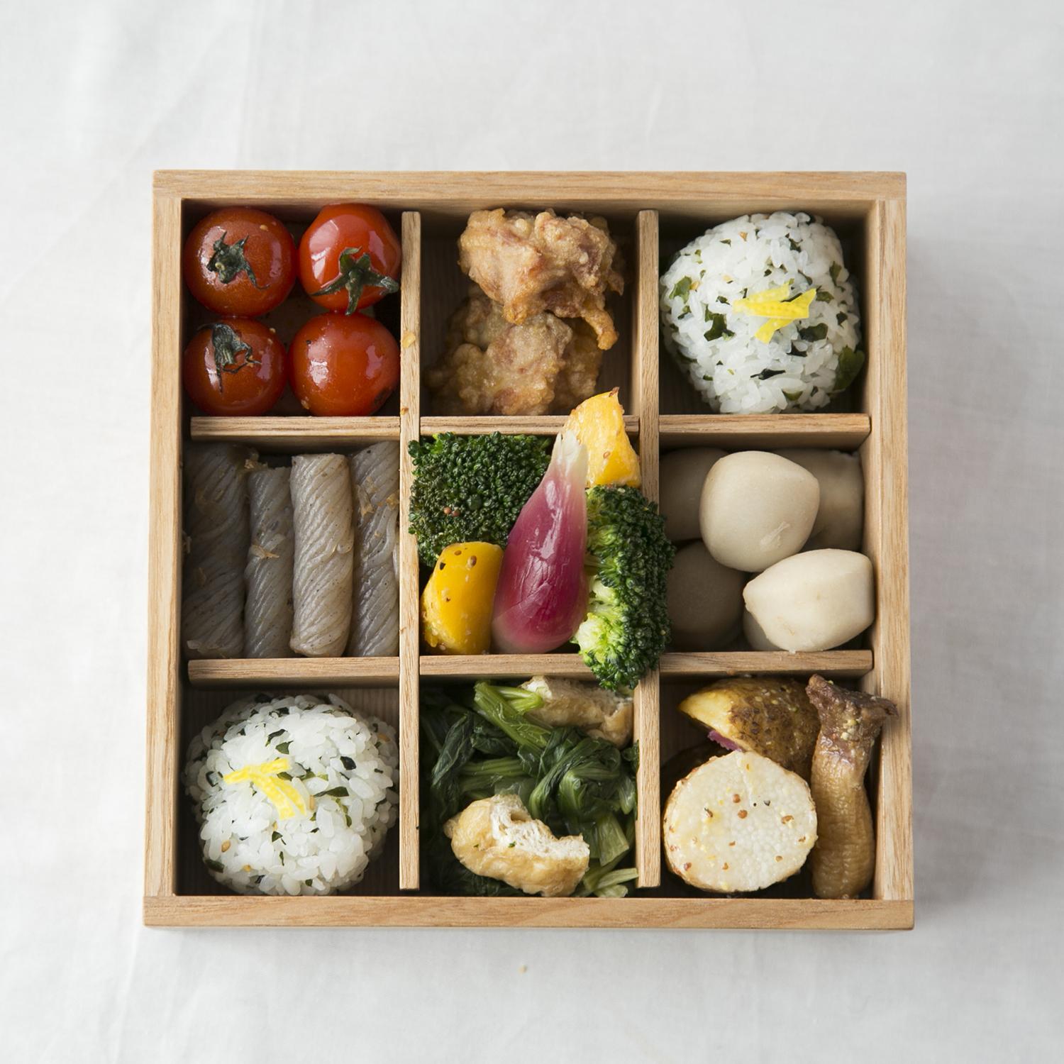 松屋漆器店/ナチュラル 6寸 三段重