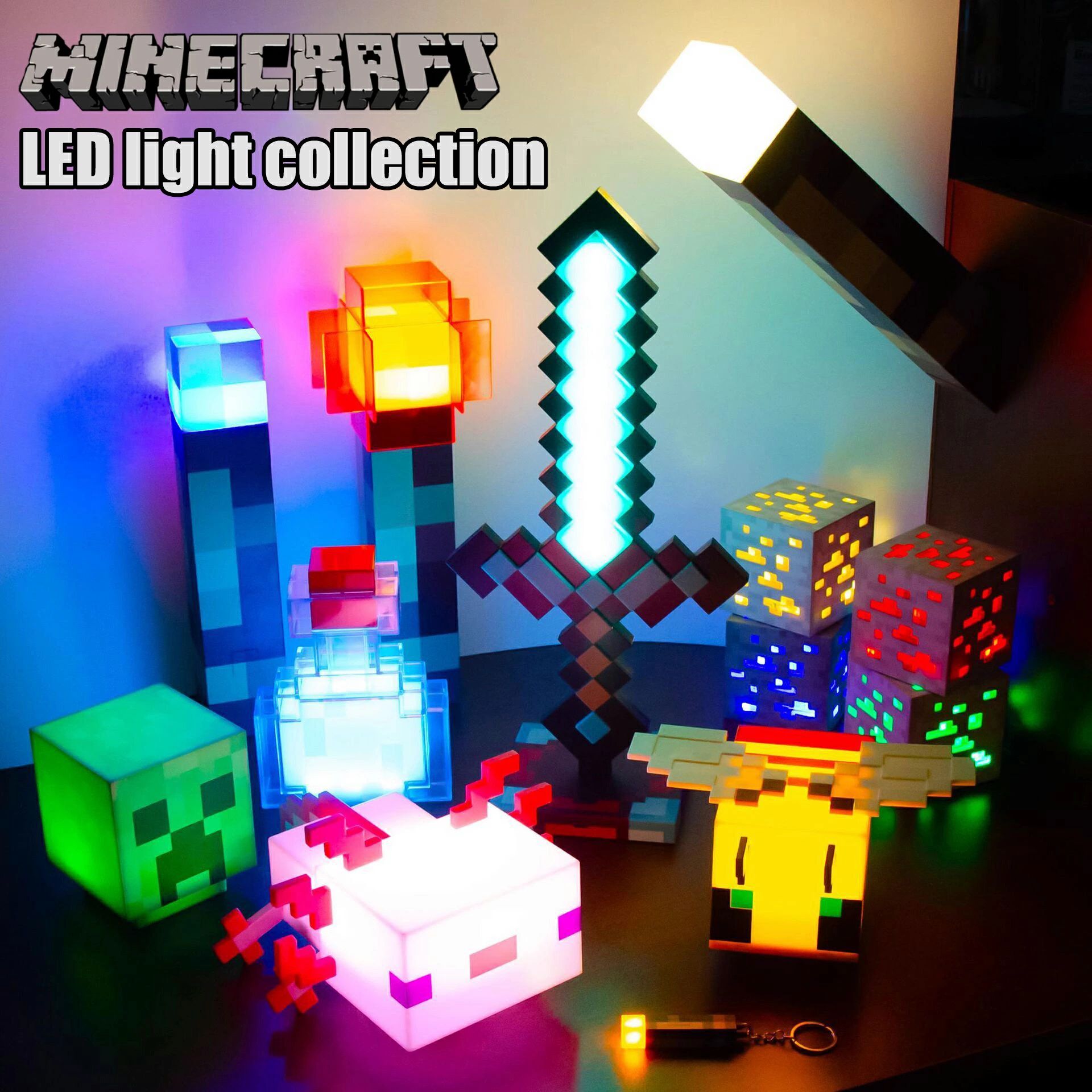 楽天市場】SB【マインクラフト シリコン ライト エンダーマン 約8cm