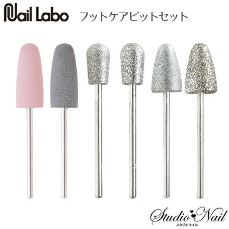 貨物輸送無料 ネイルラボ Nail Labo フットケアビットセット 容れもの皆無