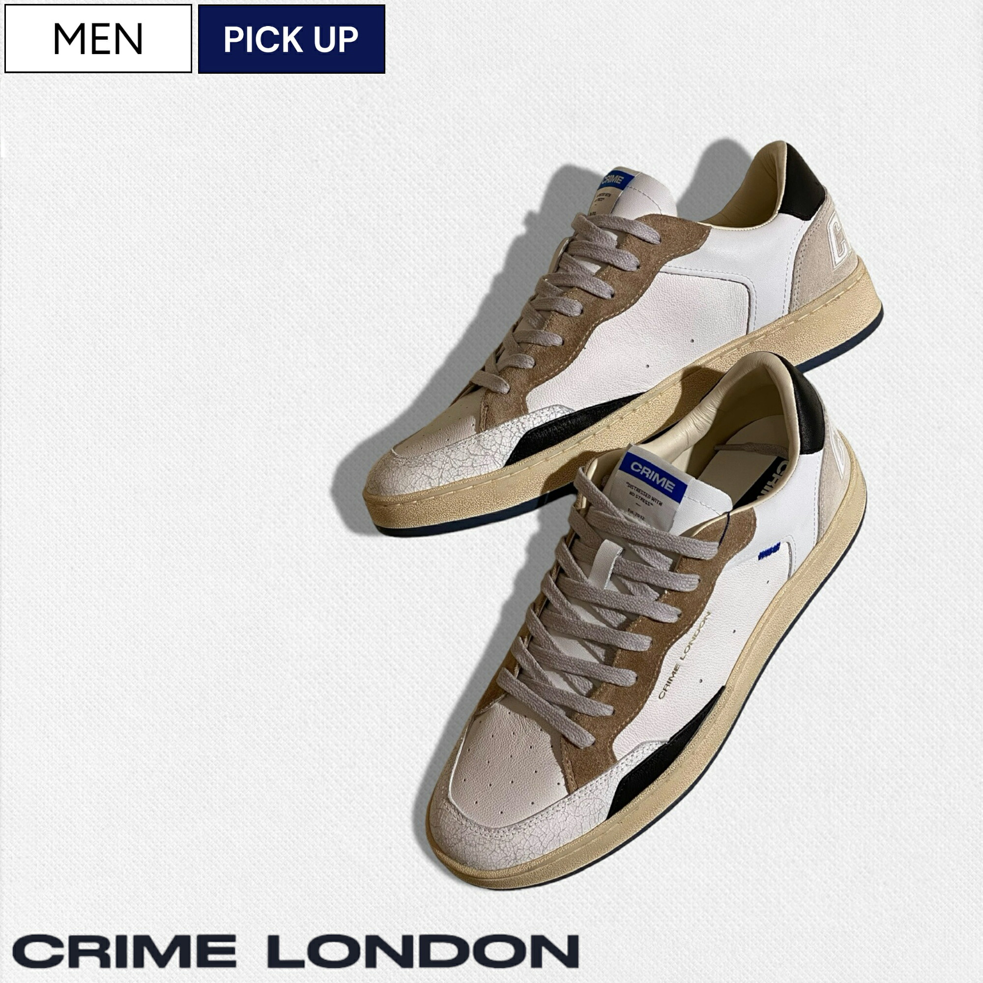 も*も様 【新品】 CRIME LONDON クライムロンドン レザー スニーカ 楽天市場】【定価42,900円(税込)】CRIME LONDON クライム