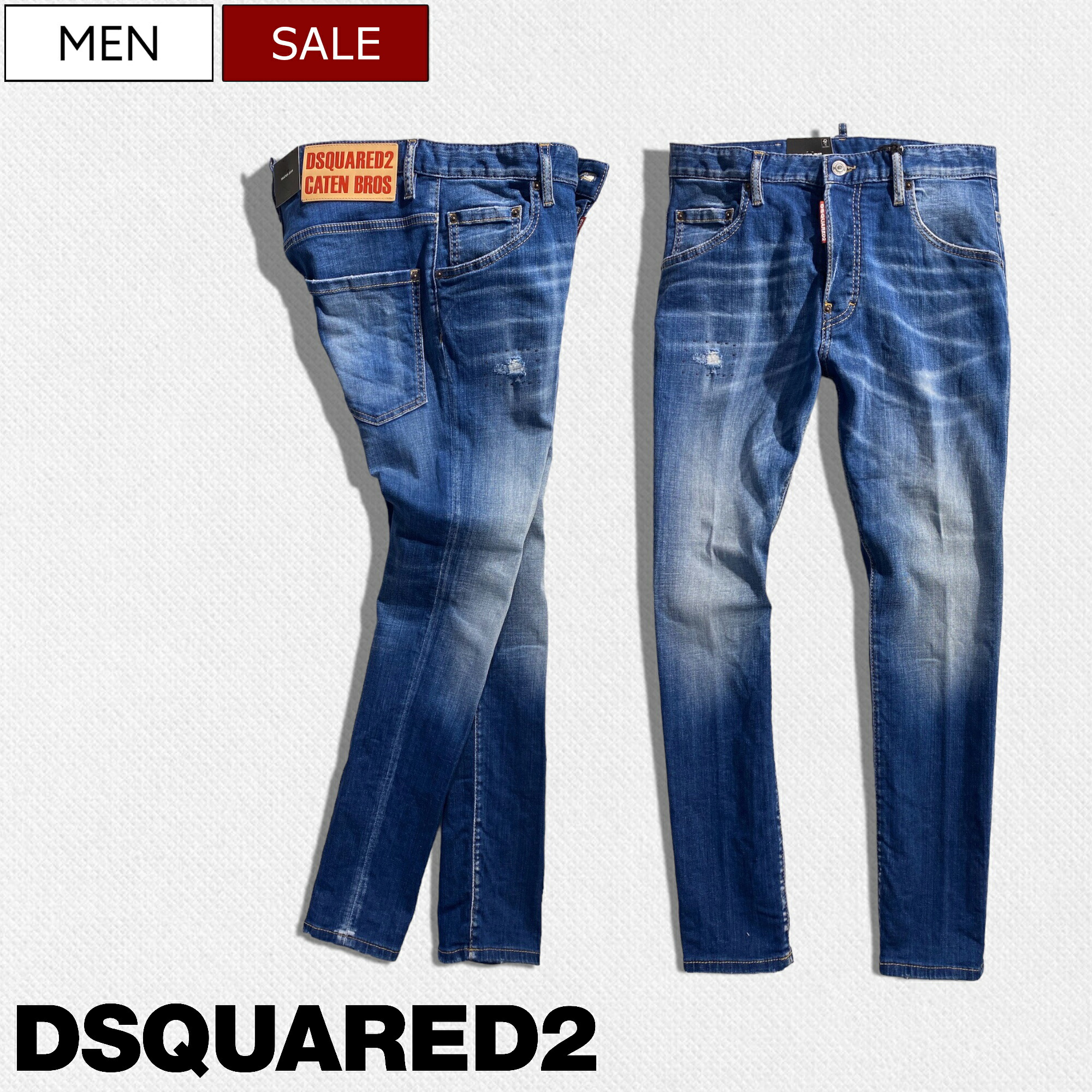2023AW⚫美品⚫ディースクエアード Skater jean スケーター 54 DSQUARED2 - 11.3万DSQUARED2ディースクエアードSKATER
