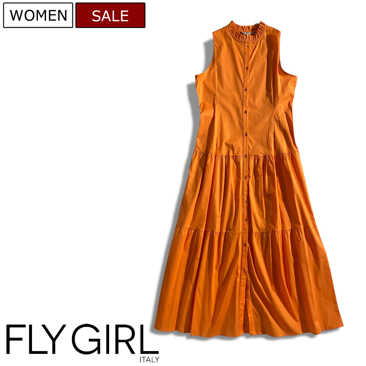 FLY GIRL ティアードワンピース イタリア製 | mdh.com.sa