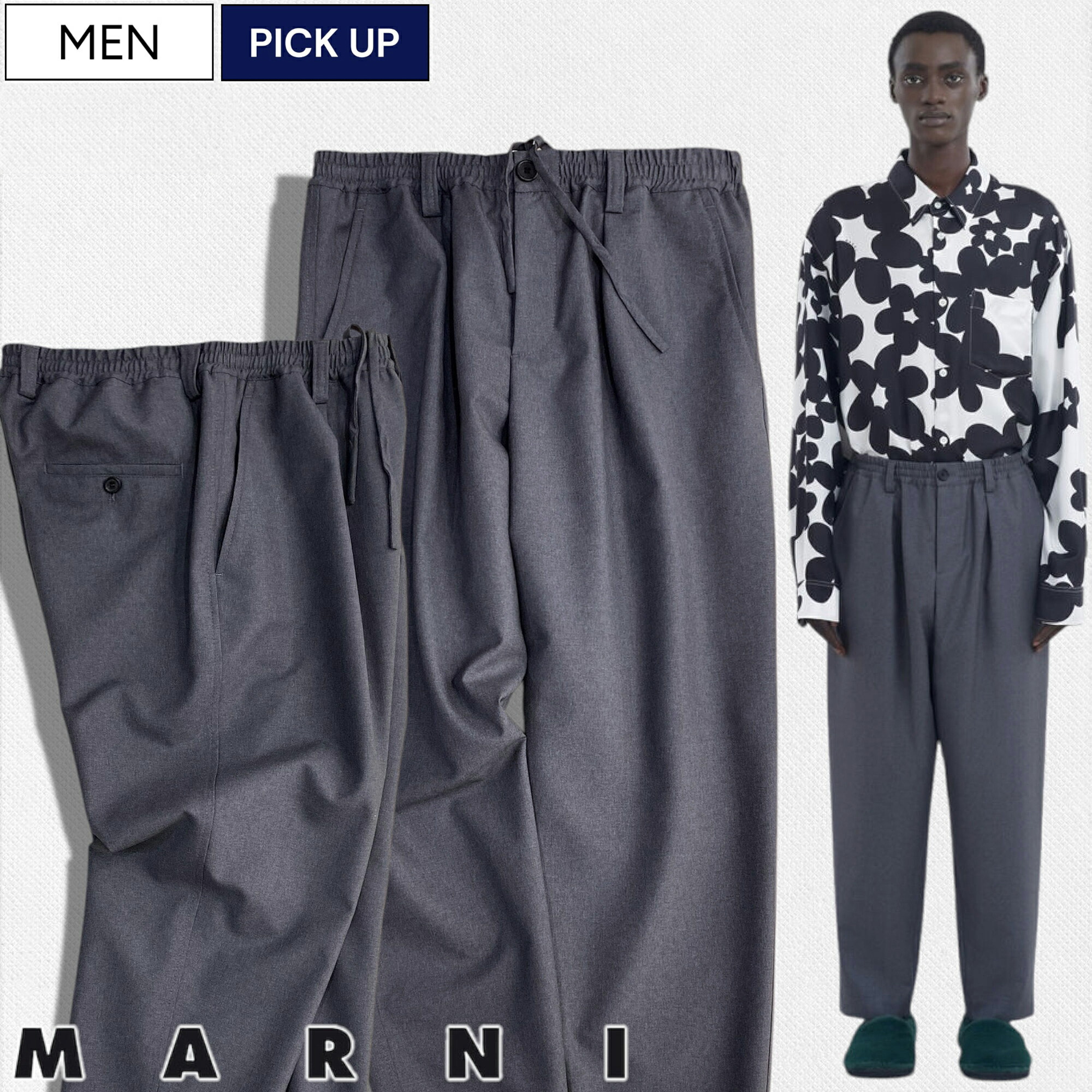 楽天市場】【定価113,300円(税込)】MARNI -マルニ- 通年着用可能な極上