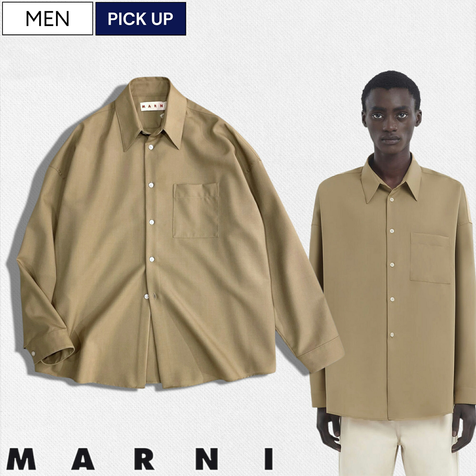 楽天市場】【定価97,900円(税込)】MARNI -マルニ- 上品さと計算され