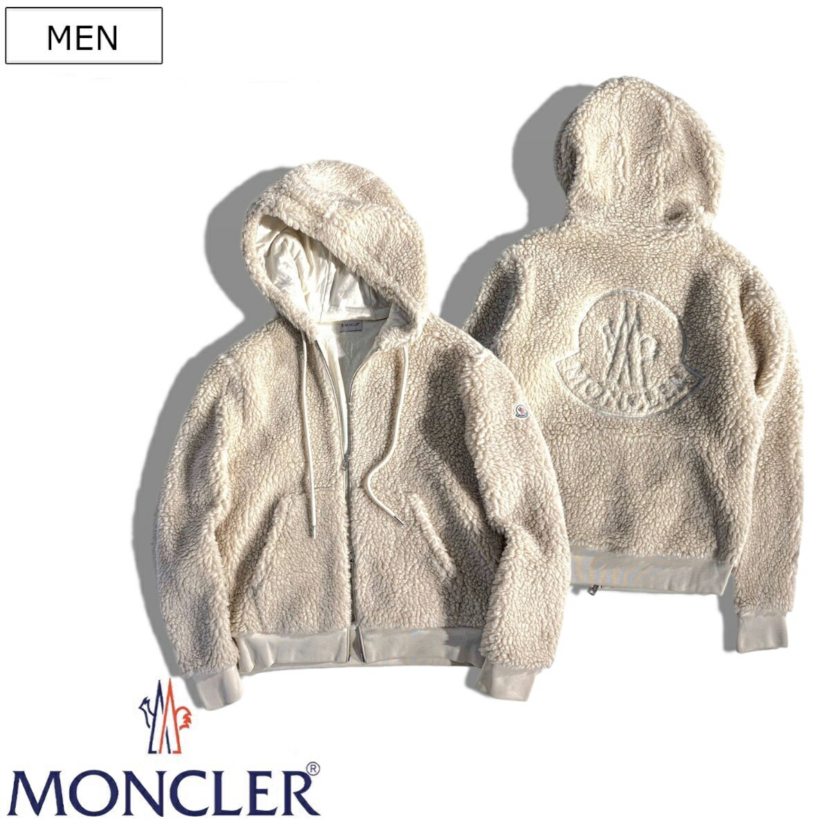 Moncler Grenoble モコモコフーディ防寒 Moncler Grenoble モコモコフーディ防寒