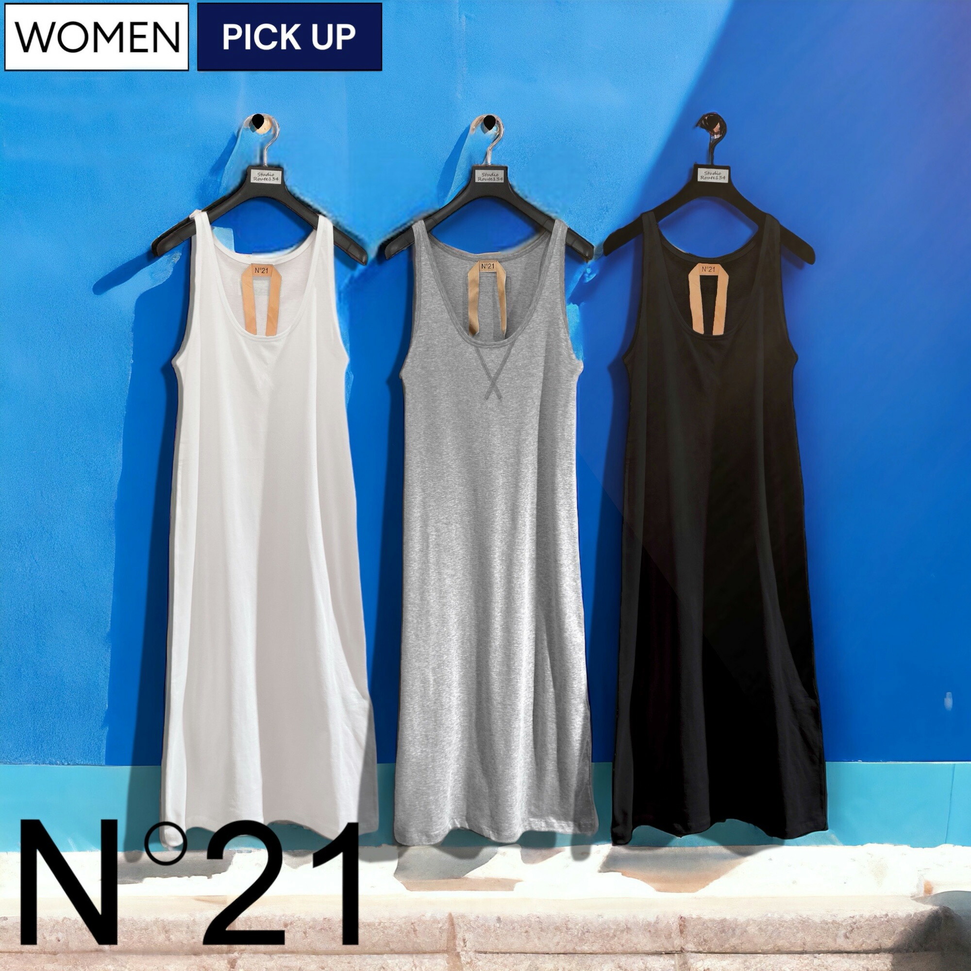ヌメロヴェントゥーノ　ドレス36 美品 N°21 ヌメロヴェントゥーノロングワンピース ドレス