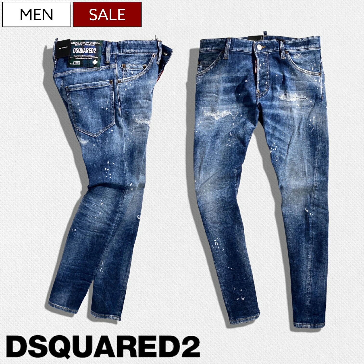 楽天市場】【定価139,700円(税込)】DSQUARED2 ディースクエアード 職人