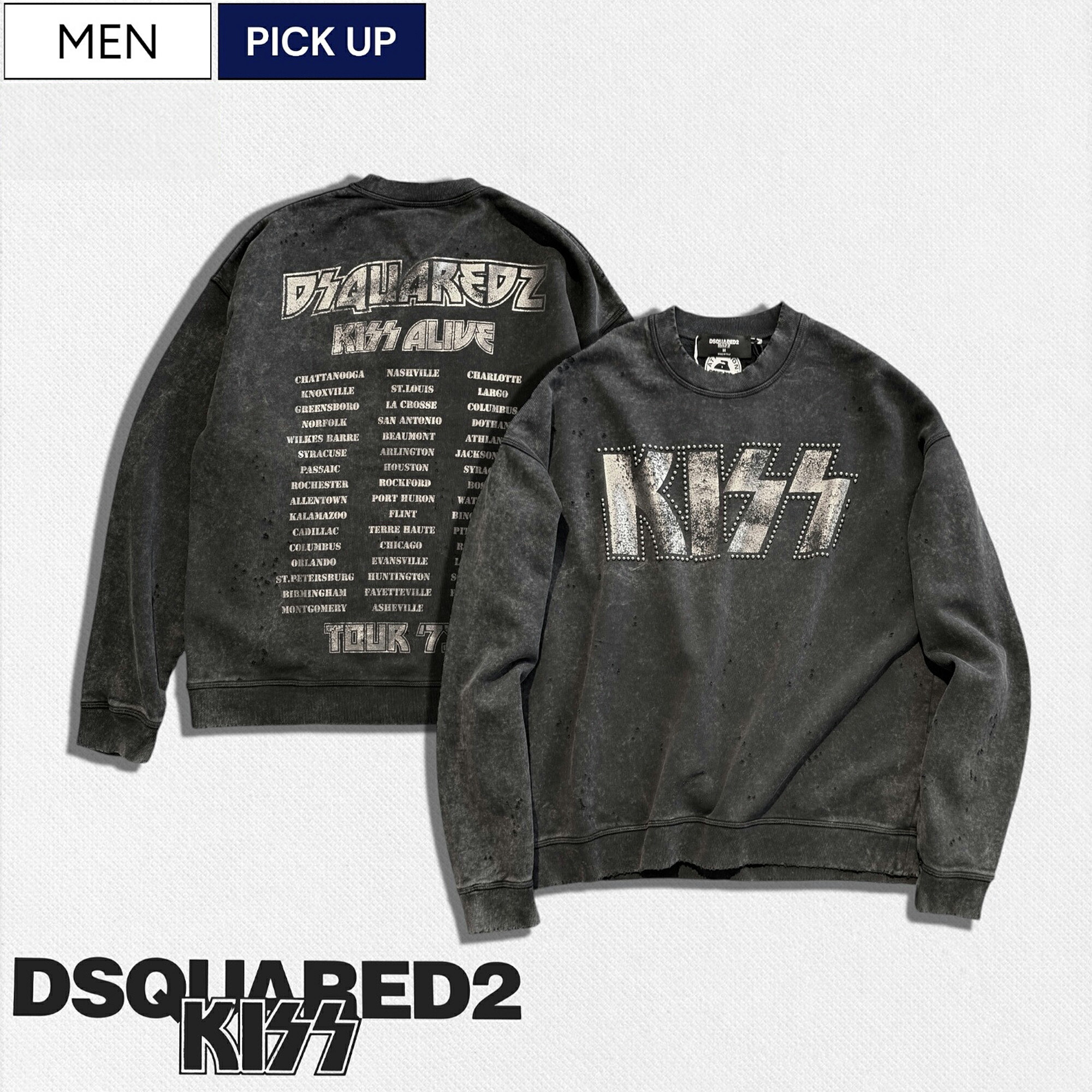 楽天市場】【定価132,000円(税込)】DSQUARED2 ディースクエアード 極上