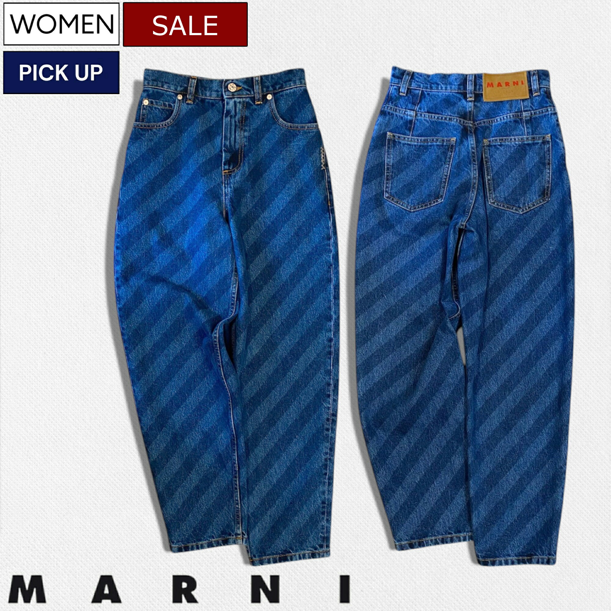 楽天市場】【正規取扱店販売品】MARNI マルニ ブルー マーブル