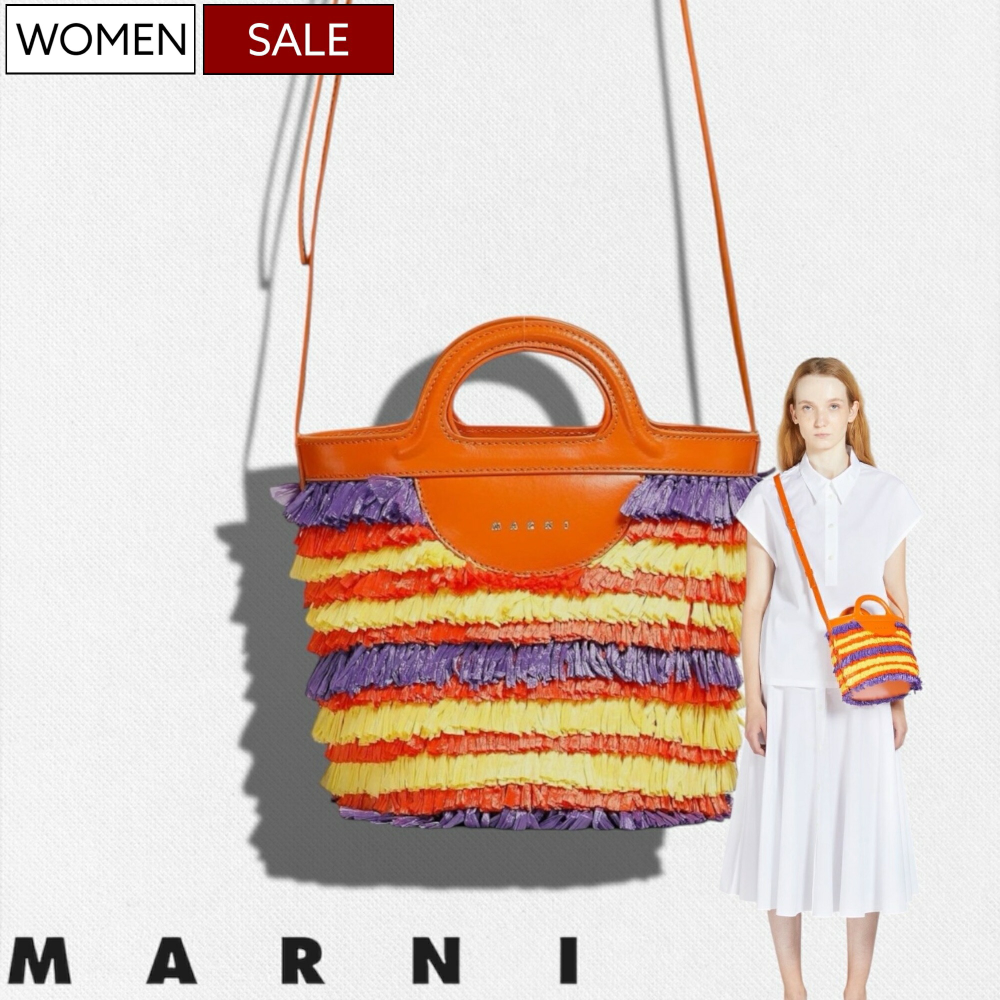 楽天市場】【定価127,600円(税込)】MARNI -マルニ- 大人好みの