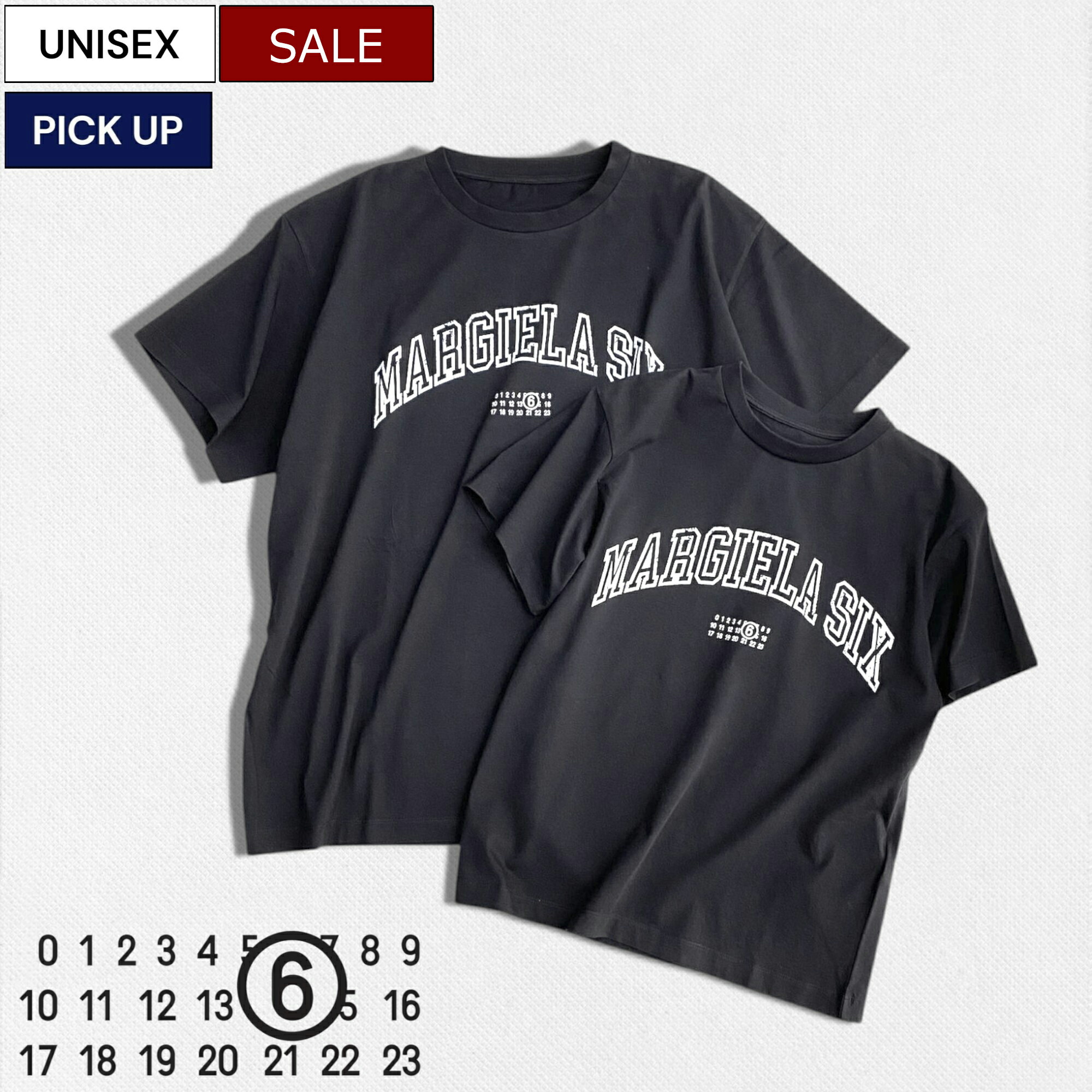 MM6 エムエムシックス　ロゴ 半袖スウェット S 新品】MM6 MaisonMargiela マルジェラ ロゴ 半袖スウェット