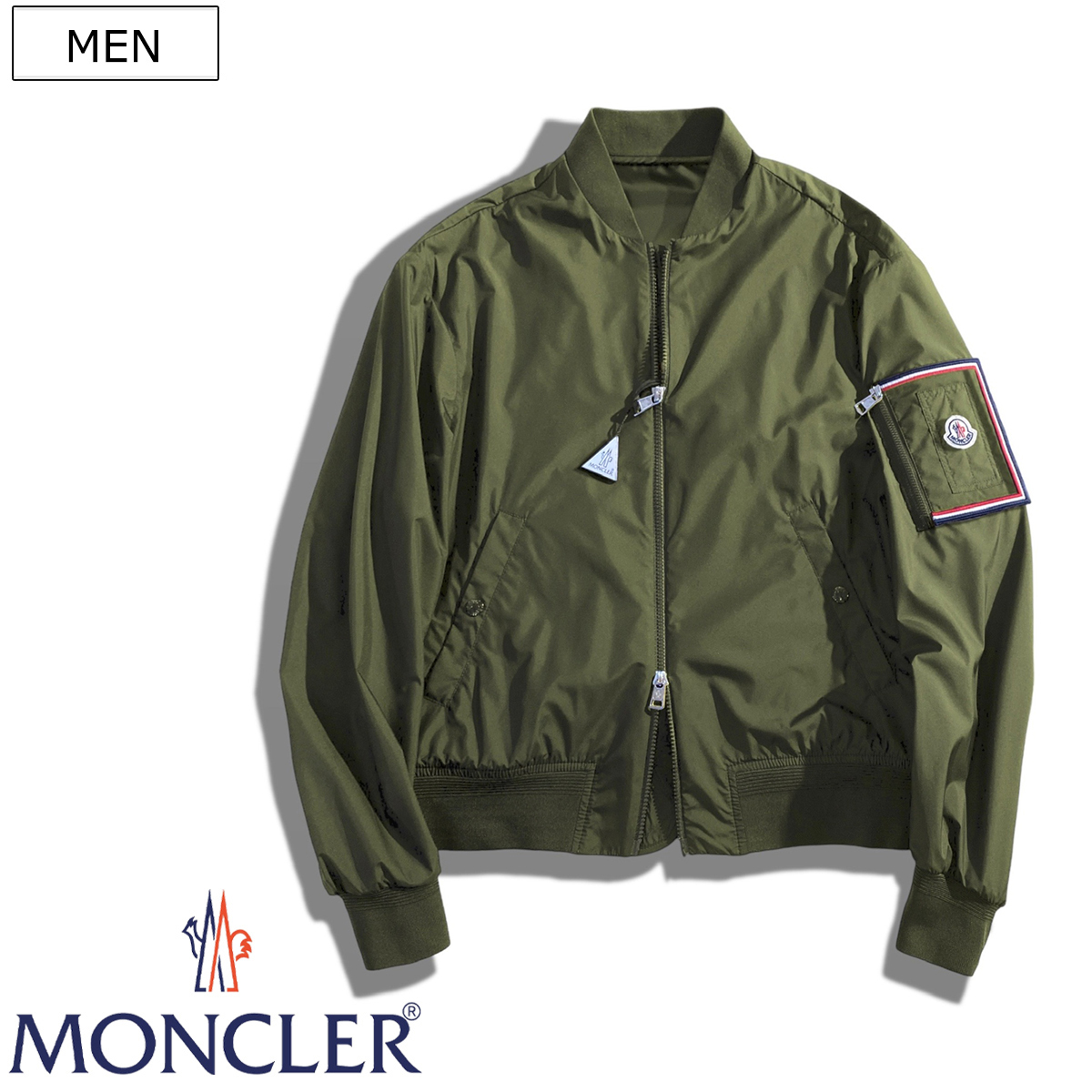 販売品国内正規品　MONCLER モンクレール　トリコロールカラー　ハーフパンツ　水着 パンツ