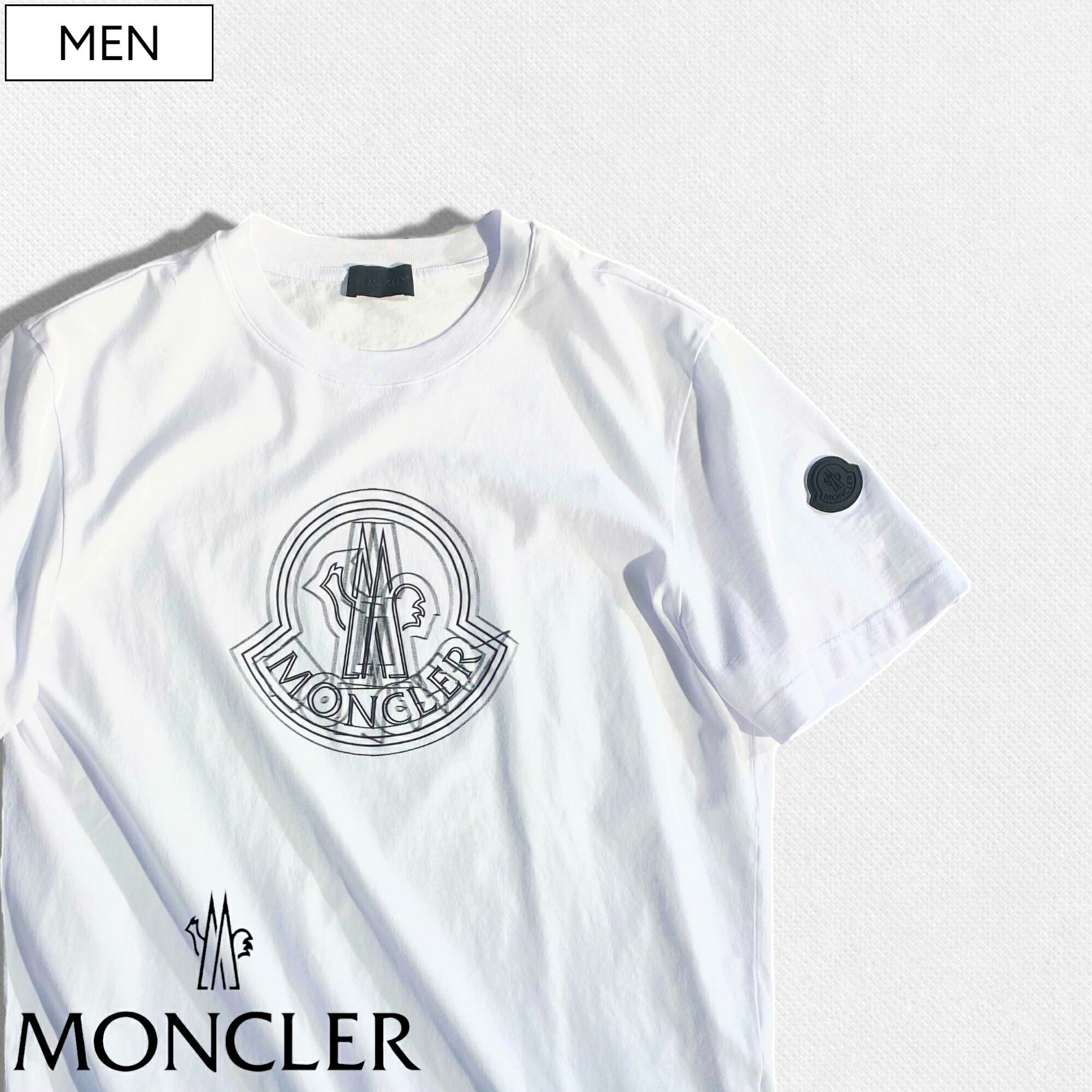 楽天市場】【定価53,900円(税込)】MONCLER モンクレール キャッチーな 立体刺繍 MINIエンブレムベア 美しい生地感アイコンワッペン付  クルーネックTシャツ トップス ティーシャツ ポップベア ブラック パープル ホワイト 国内正規品/モンクレールジャパン ...