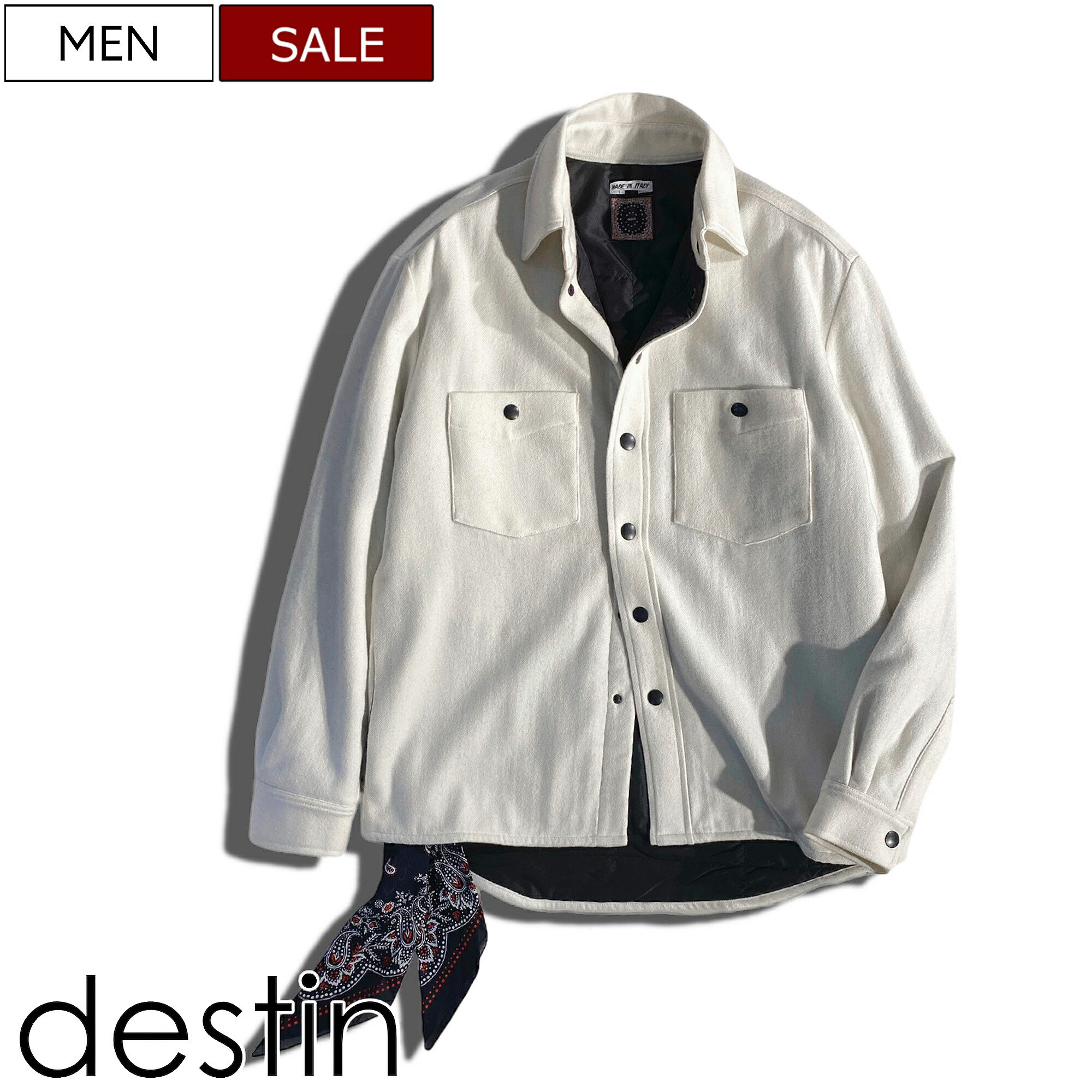 ボヘミアンズシャツジャケット　リバーシブル BOHEMIANS 70%OFF ボヘミアンズ/BOHEMIANS フラワーリバーシブル