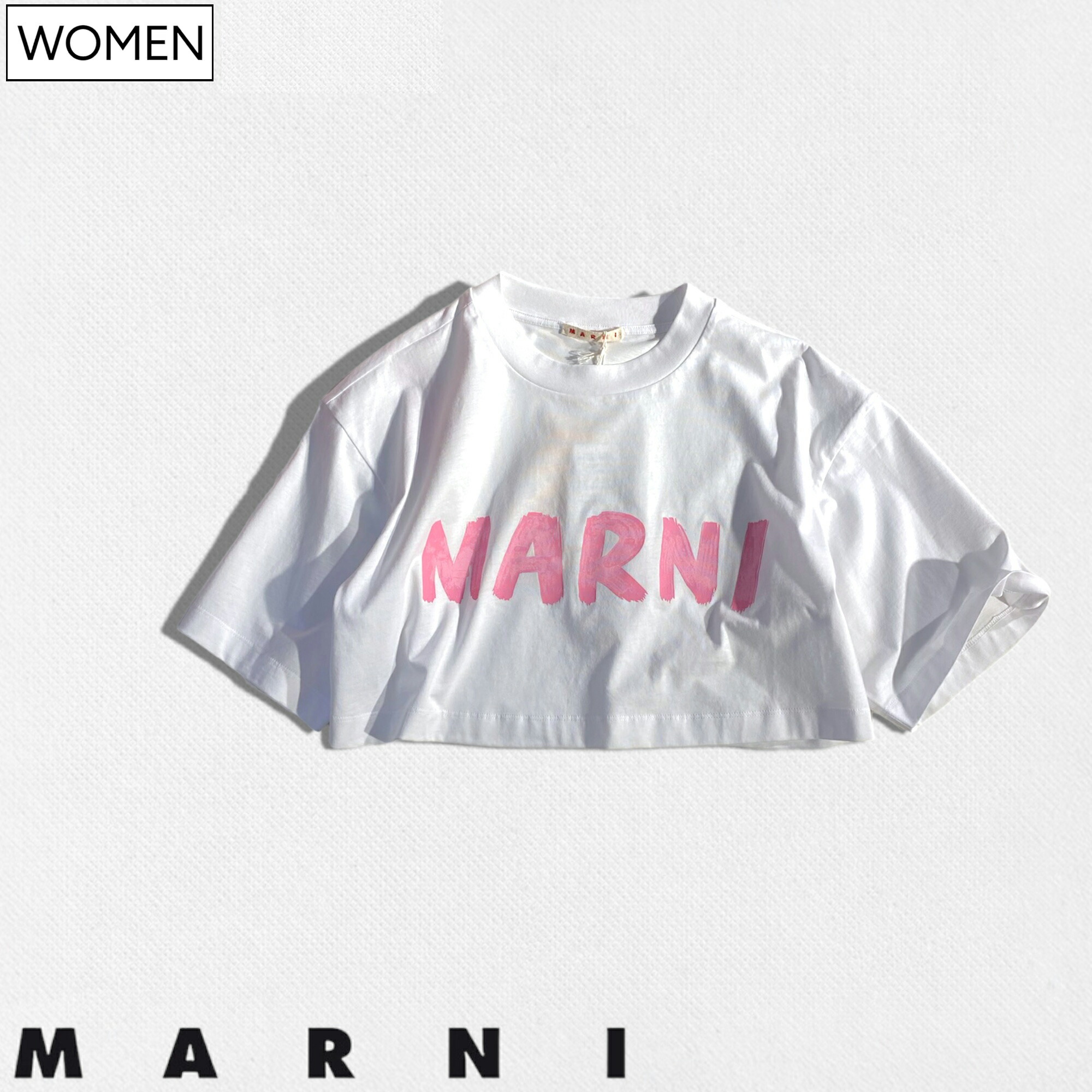 楽天市場】【定価149,600円(税込)】MARNI -マルニ- 刺繍ロゴとスリット