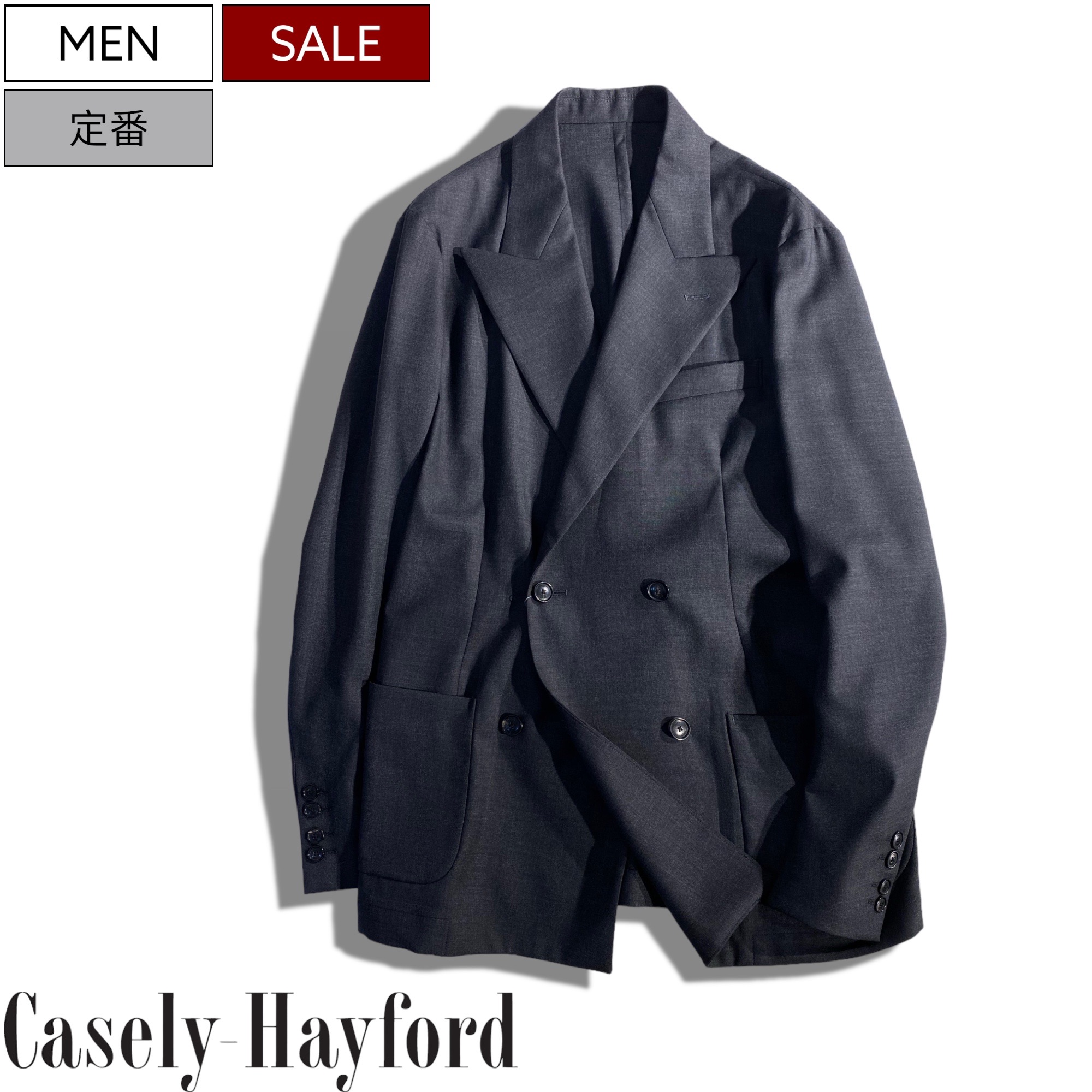楽天市場】【定価86,900円(税込)】Casely-Hayford -ケイスリー ヘイ 