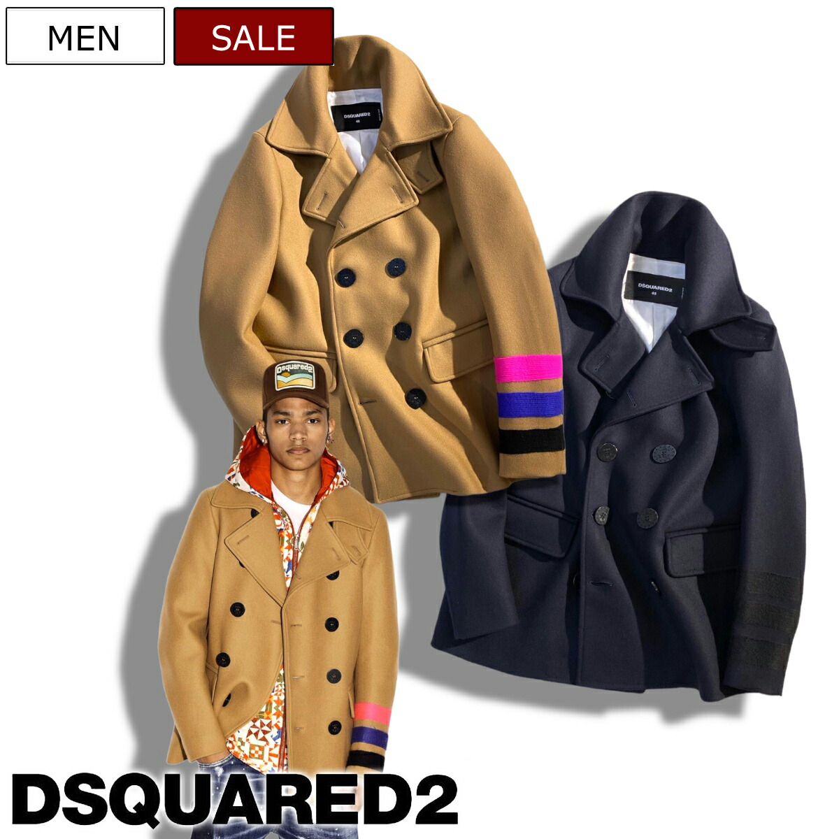 楽天市場】【定価170,500円(税込)】DSQUARED2 ディースクエアード