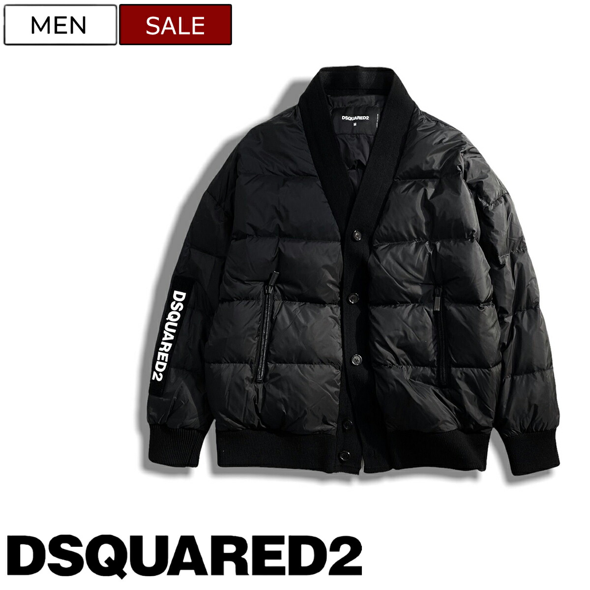 DSQUARED2 ディースクエアードキルティングデッキジャケット DSQUARED2 ディースクエアードキルティングデッキジャケット
