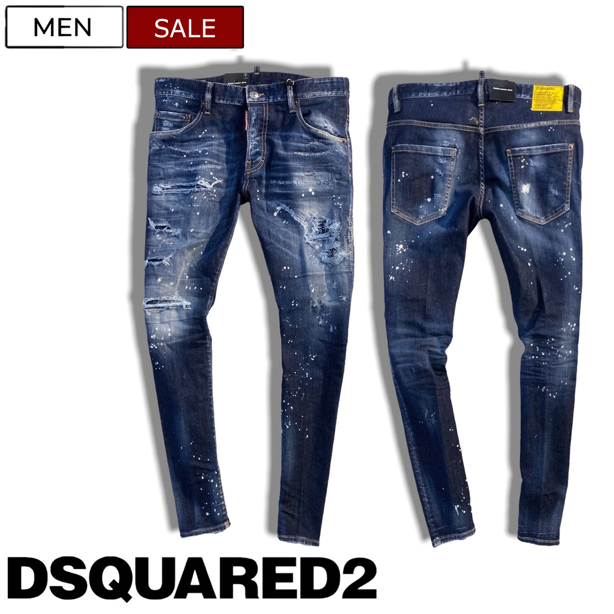 楽天市場】【定価105,600円(税込)】DSQUARED2 ディースクエアード 立体