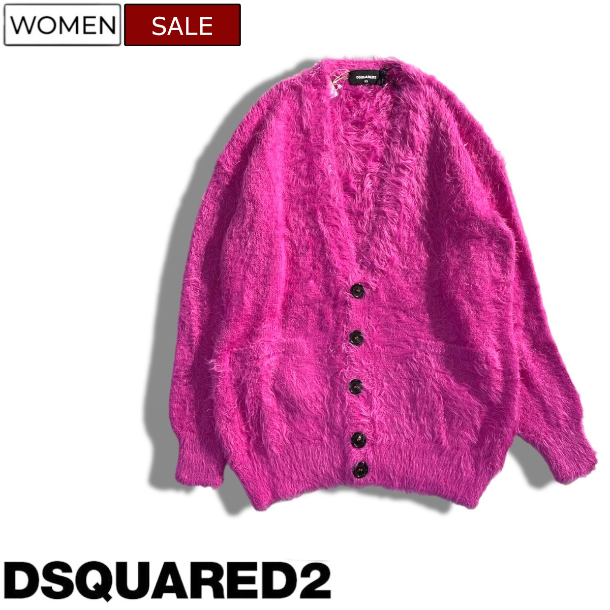 メール便可 2セットまで DSQUARED2 ディースクエアード ニット モヘア