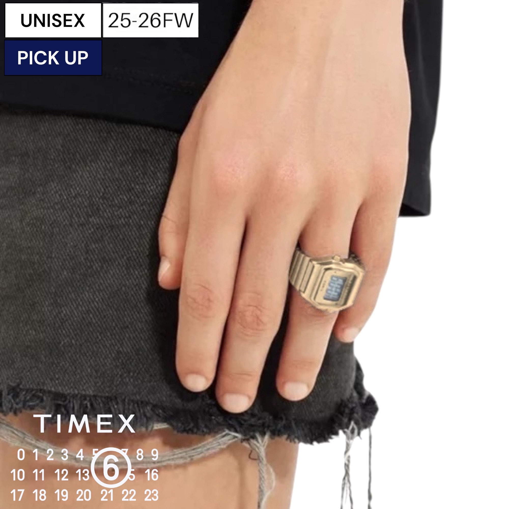 楽天市場】【定価50,600円(税込)】MM6 × TIMEX Maison Margiela