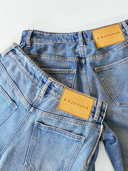 プライス42 900循環 税込 Mm6 Maison Margiela エムエムシックス メゾンマルジェラ 裏返した2編のデニムを取合せて作られたバックトゥバックリラックスフィットジーンズ デニム猿股 寥郭たる インディゴウォッシュ S62lb0067 36 38 40 42 44 46 イタリア製 Effie Europe Com