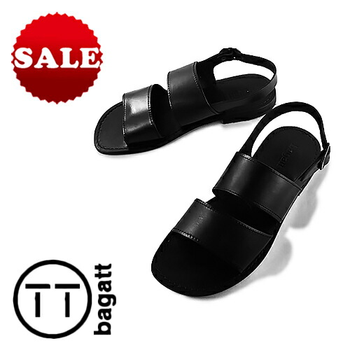 ワンマイルコーデを昇華すること請け合い 上質さとコナれ感が同居したレザーサンダル サンダル 定価24 0円 税込 Bagatt コンフォート サンダル Milano バガット イタリアの老舗ブランドが手掛けるクオリティの高い１足 43 軽やかでラグジュアリーな色香を足元から