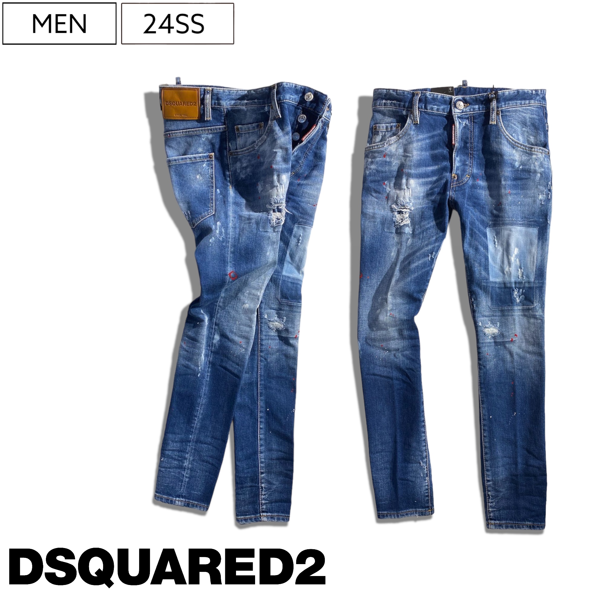 楽天市場】【定価95,700円(税込)】DSQUARED2 ディースクエアード 職人