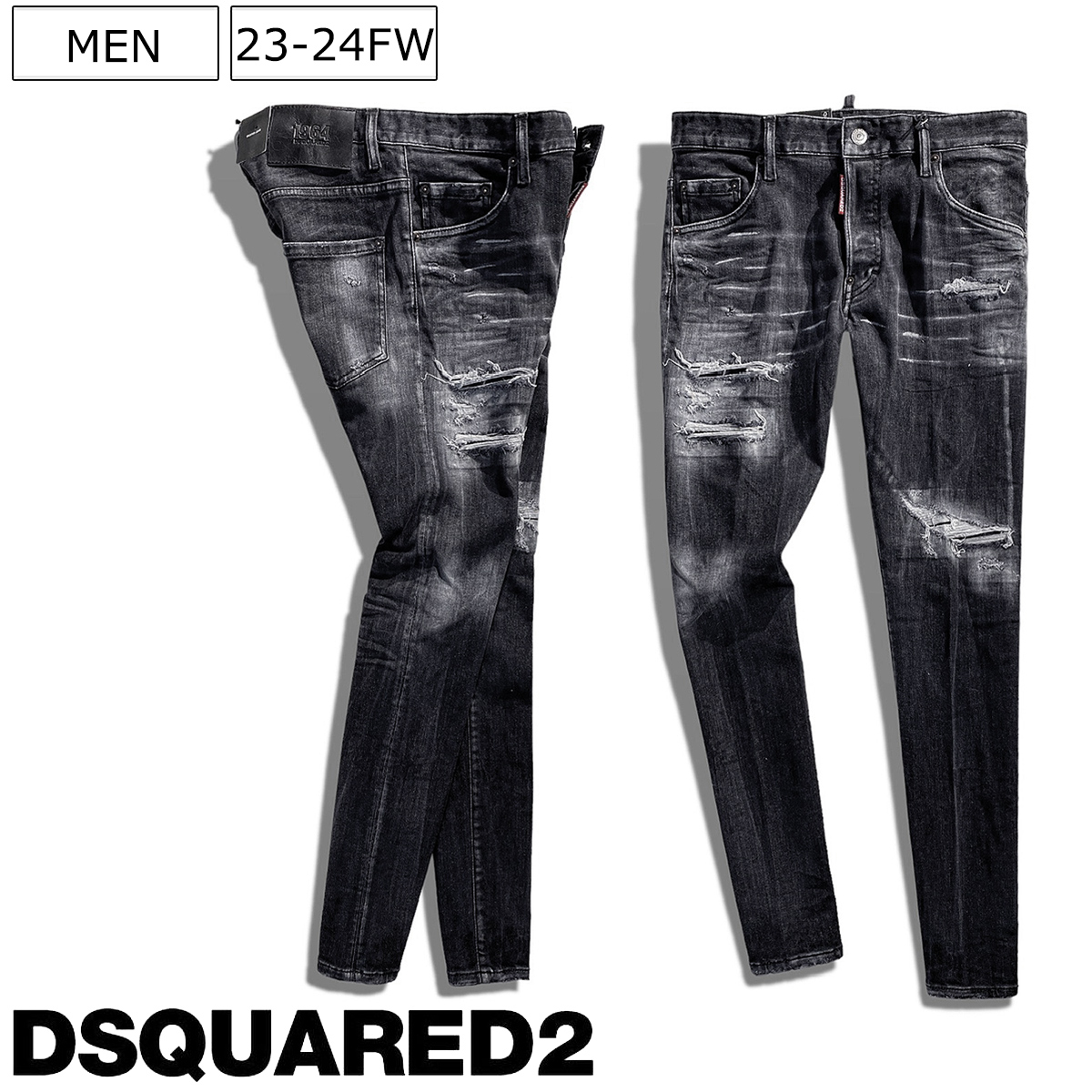 楽天市場】【定価117,700円(税込)】DSQUARED2 ディースクエアード 職人