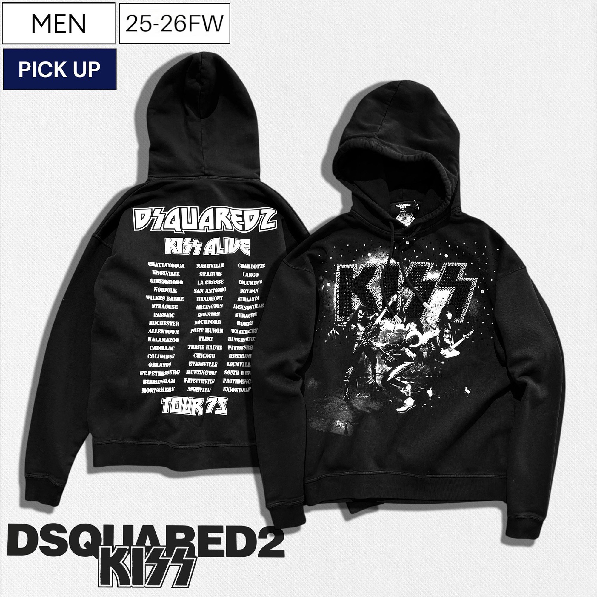 楽天市場】【定価71,500円】【DSQUARED2 ディースクエアード】I