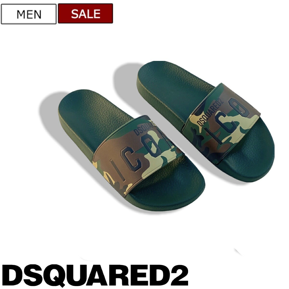 DSQUARED2 ディースクエアード ICON SLIDES/シャワーサンダル