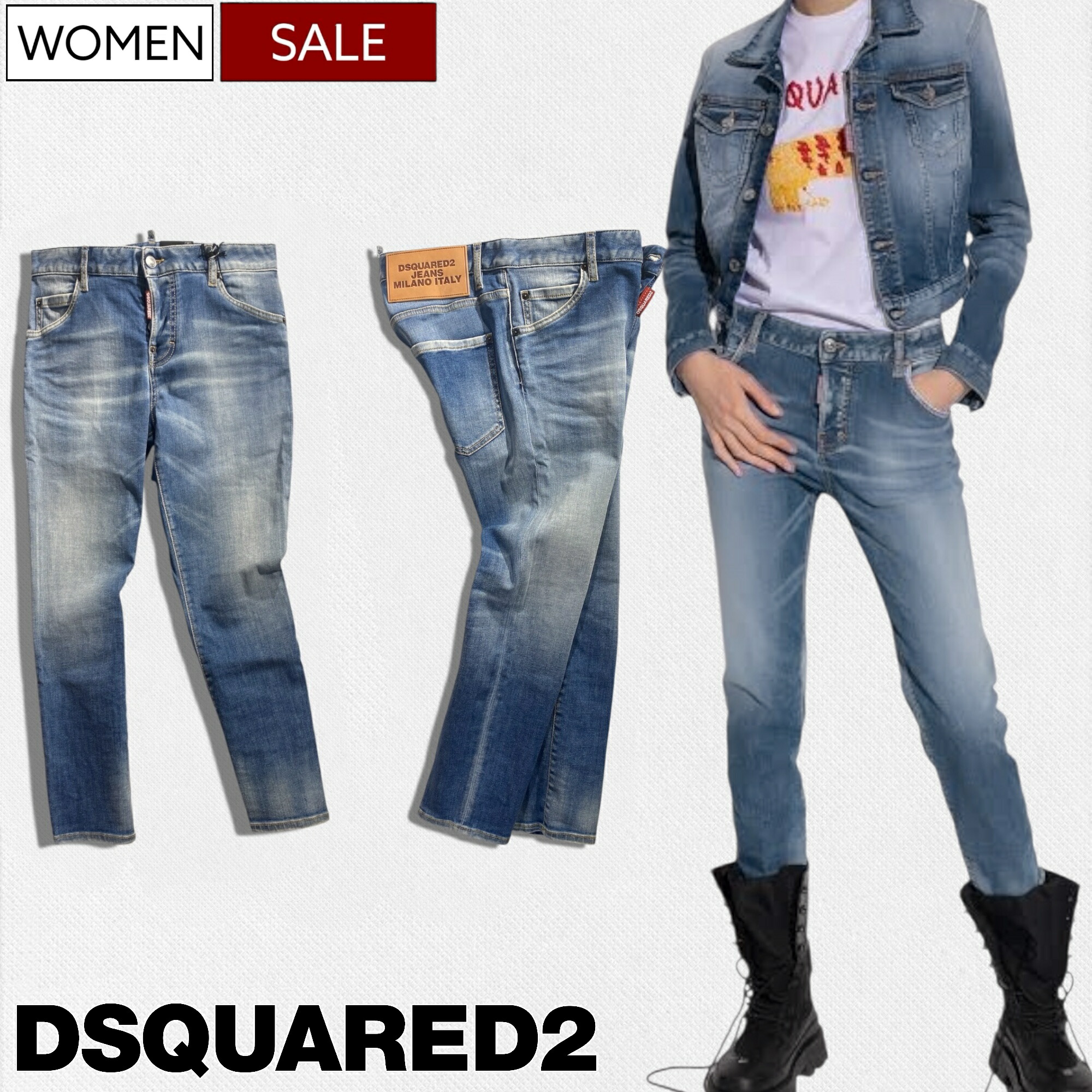 楽天市場】【定価74,800円(税込)】DSQUARED2 ディースクエアード 