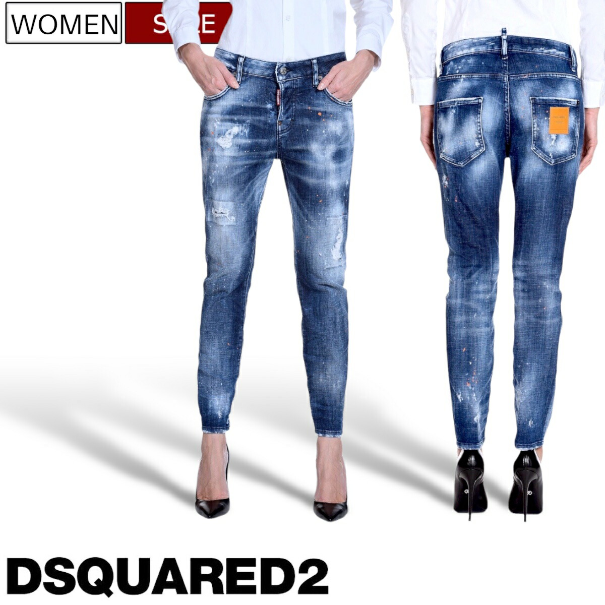 楽天市場】【定価94,600円(税込)】DSQUARED2 ディースクエアード 都会 