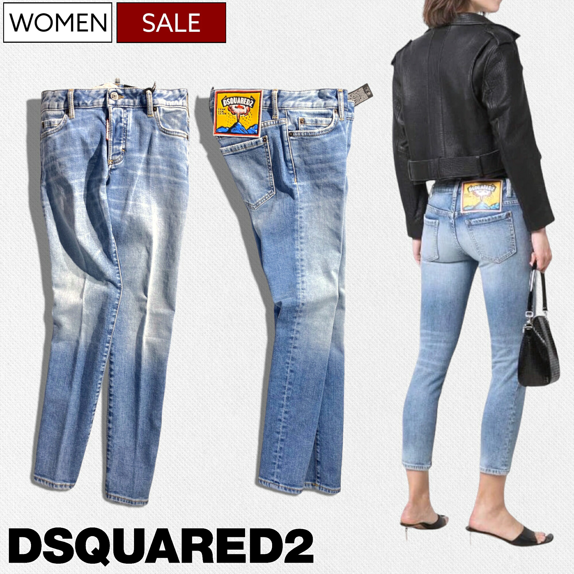 楽天市場】【定価74,800円(税込)】DSQUARED2 ディースクエアード 
