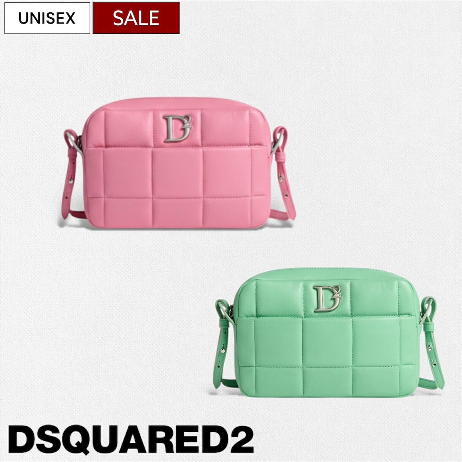 楽天市場】DSQUARED2 ディースクエアード ショルダーバッグ ICON