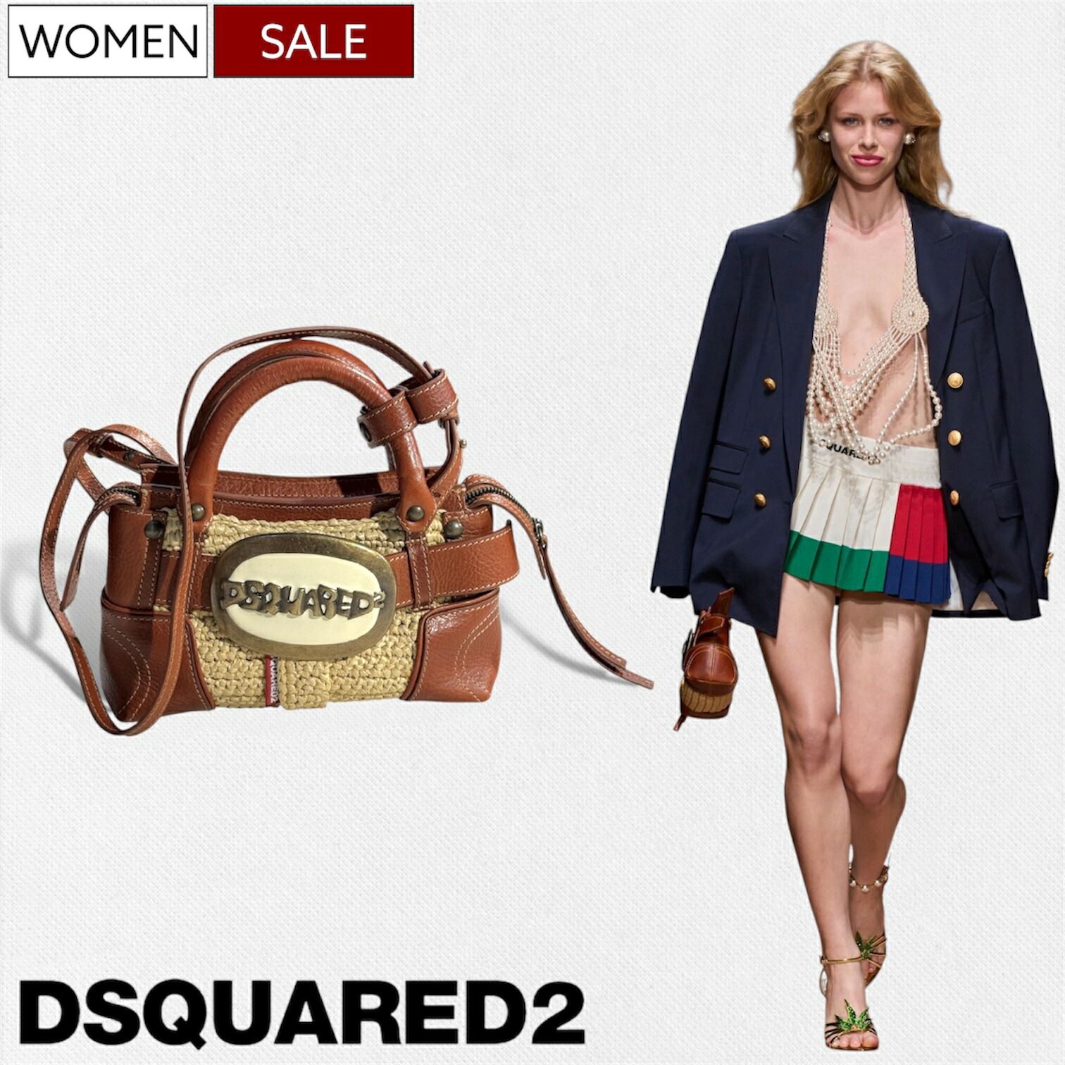楽天市場】【定価59,400円(税込)】DSQUARED2 ディースクエアード