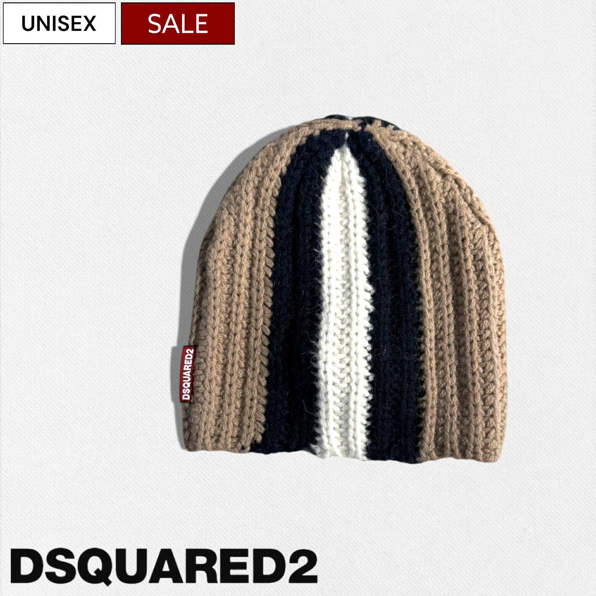 ディースクエアード2 ウール100％ ハット 帽子 レディース メンズ ブラウン ディースクエアード2 ウール100％ ハット 帽子 レディース