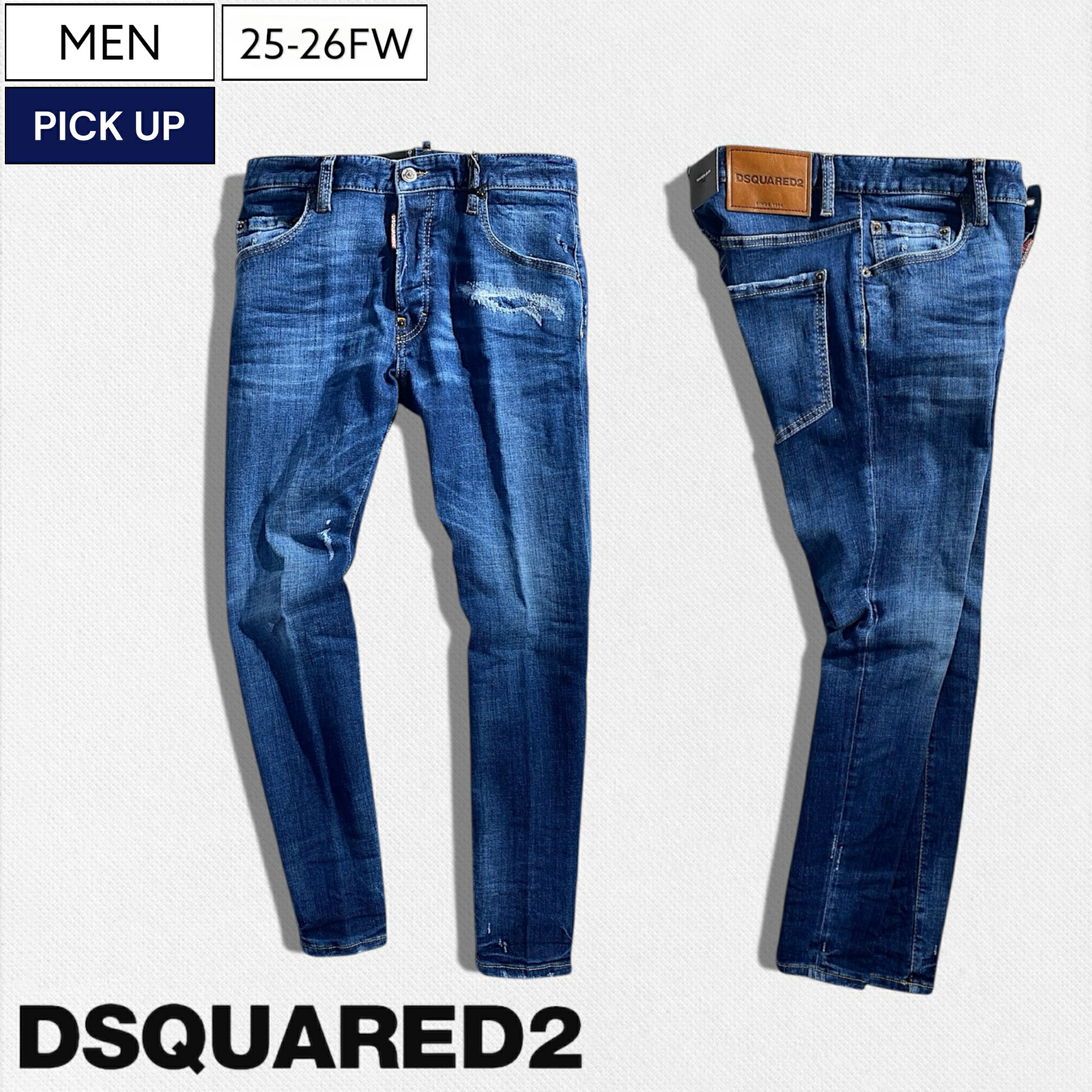 楽天市場】【定価139,700円(税込)】DSQUARED2 ディースクエアード 職人