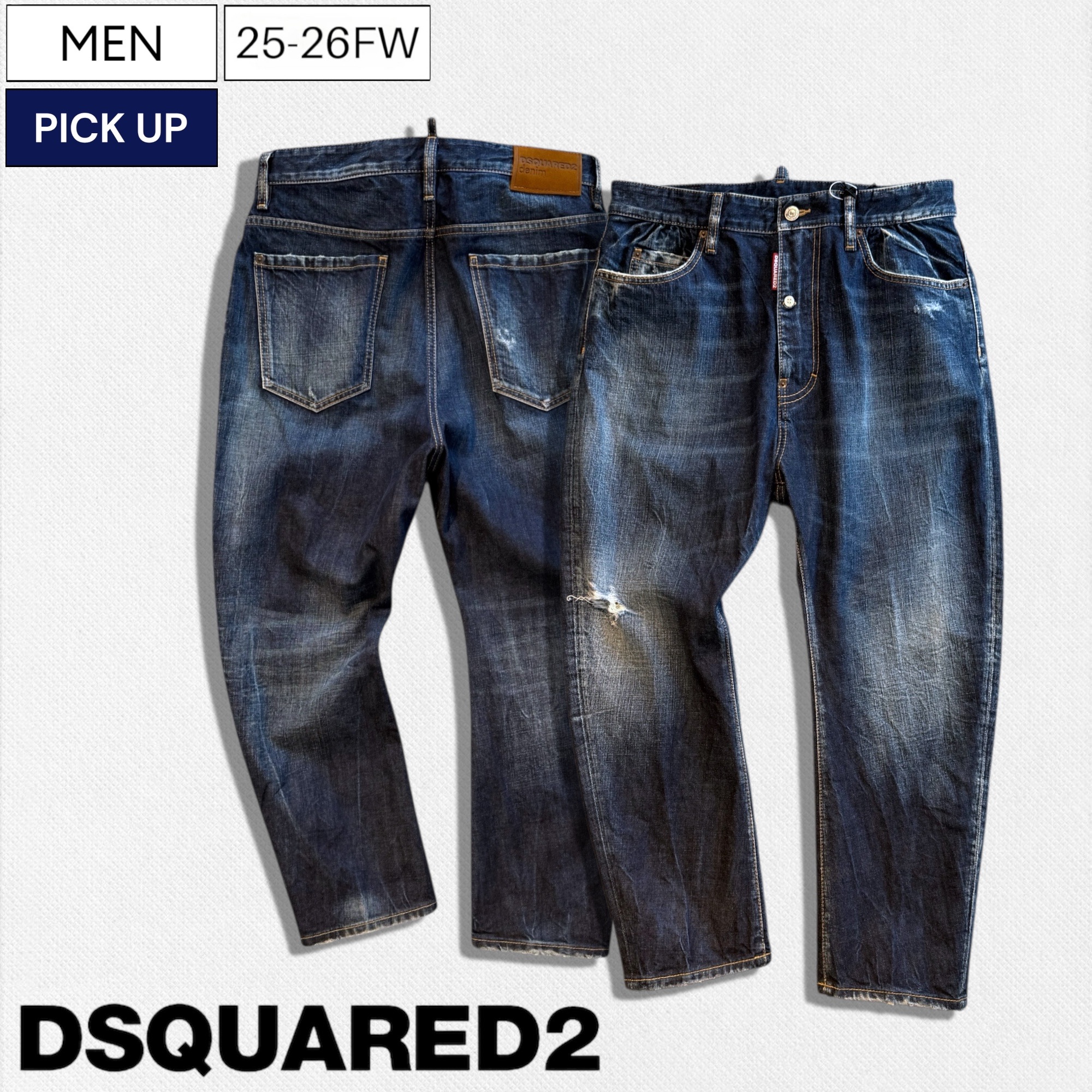 楽天市場】【定価100,100円(税込)】DSQUARED2 ディースクエアード 職人