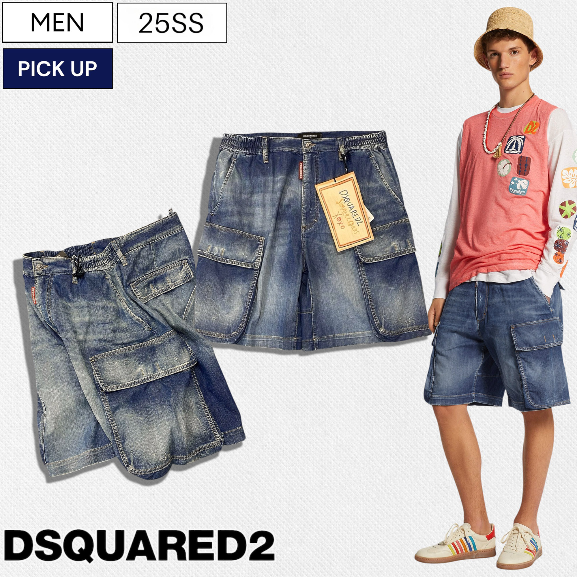 楽天市場】【定価114,400円(税込)】DSQUARED2 ディースクエアー