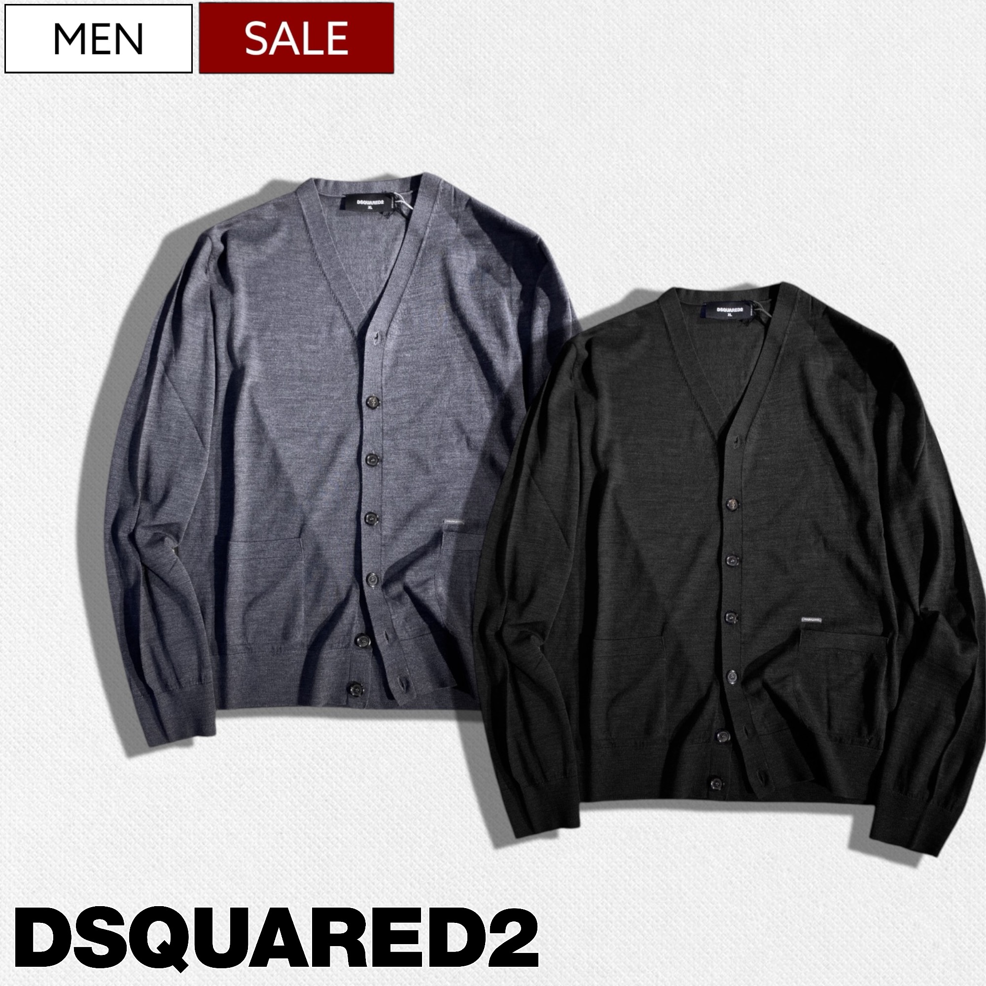 楽天市場】DSQUARED2 ディースクエアード カーディガン MONSTER