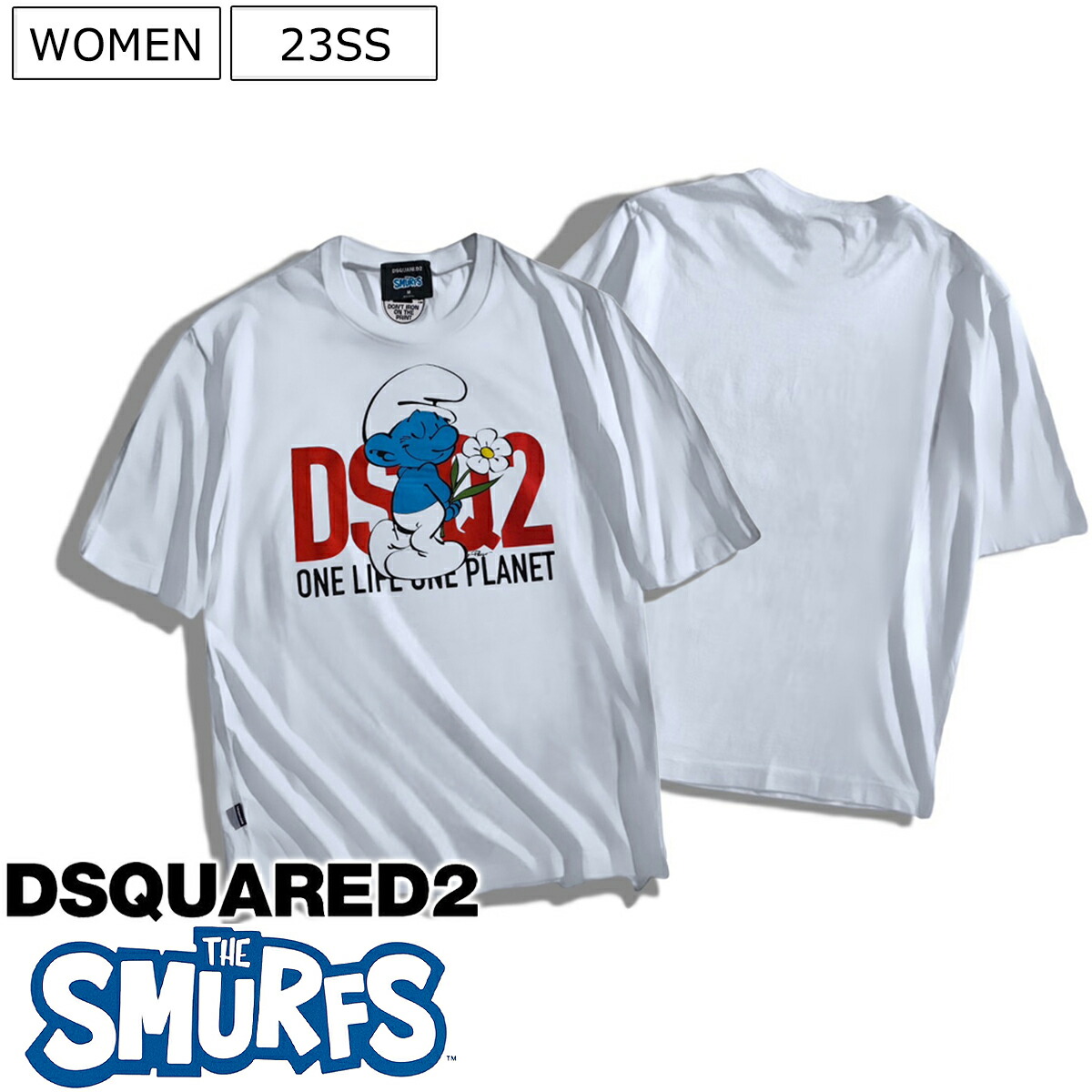 楽天市場】【定価50,600円(税込)】DSQUARED2 × The Smurfs ディー