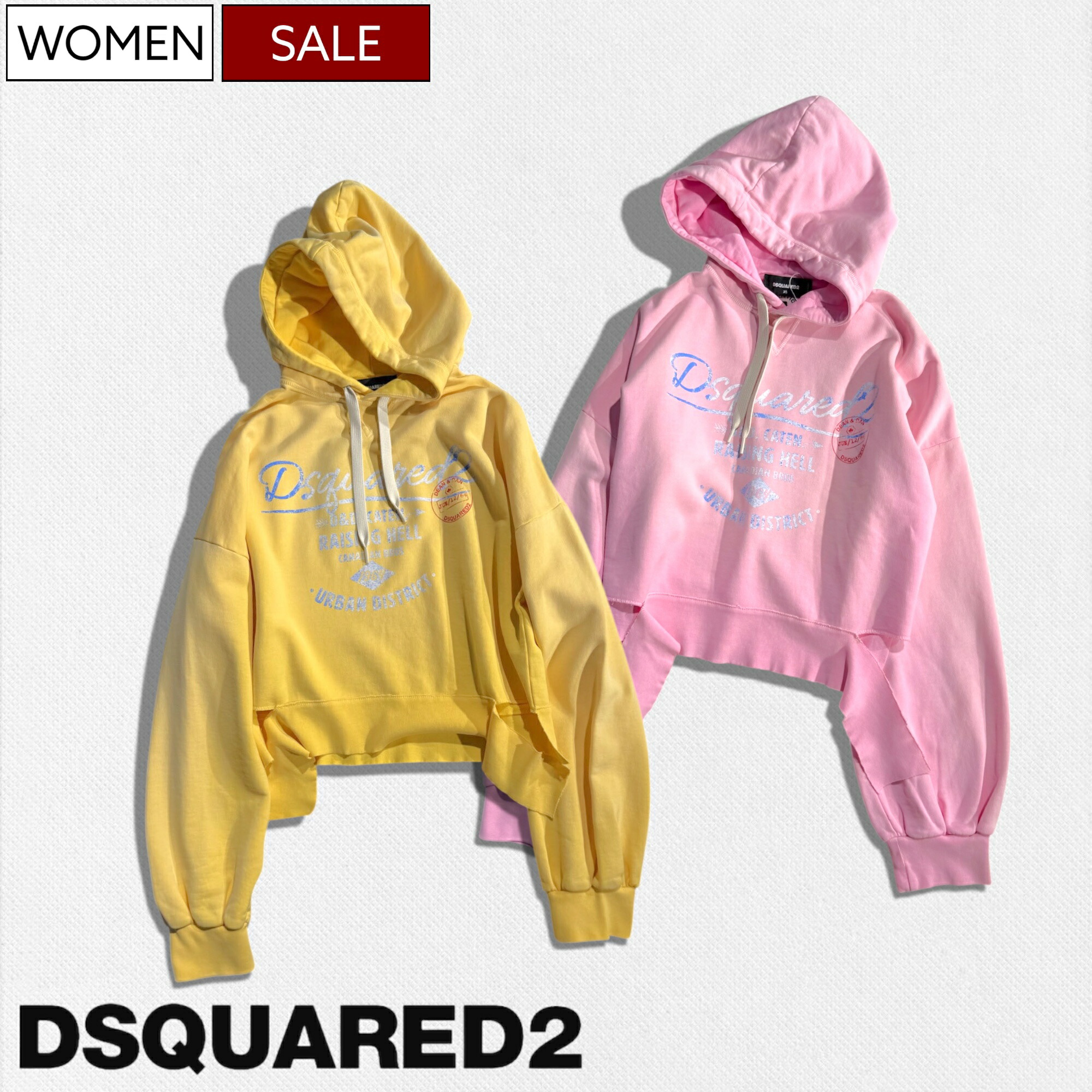 楽天市場】ディースクエアード DSQUARED2 レディース パーカー