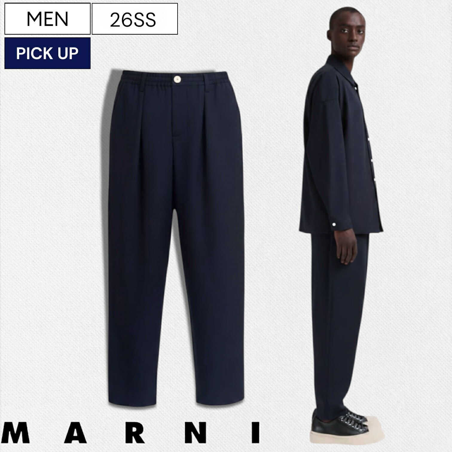 楽天市場】【定価113,300円(税込)】MARNI -マルニ- 通年着用可能な極上