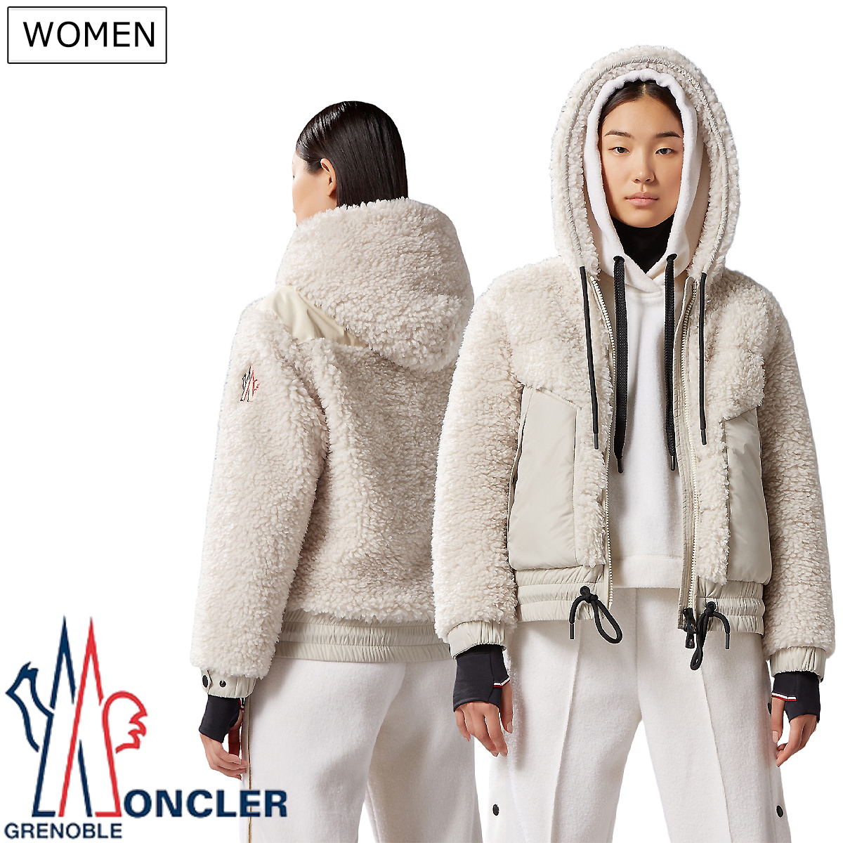 Moncler Grenoble モコモコフーディ 防寒 OXiNyWh8Z2 - www