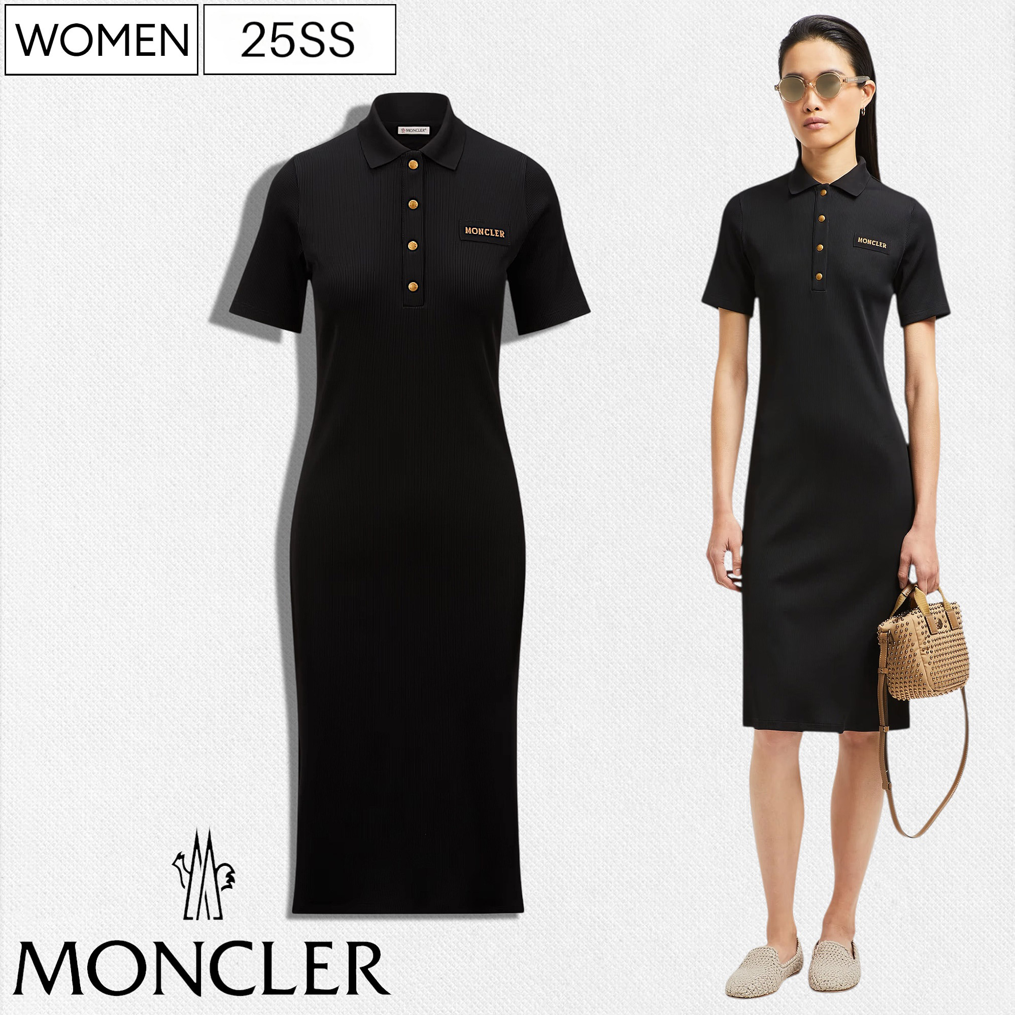 モンクレール　ポロワンピース MONCLER - モンクレール 半袖ポロワンピース 152cm(12) キッズ