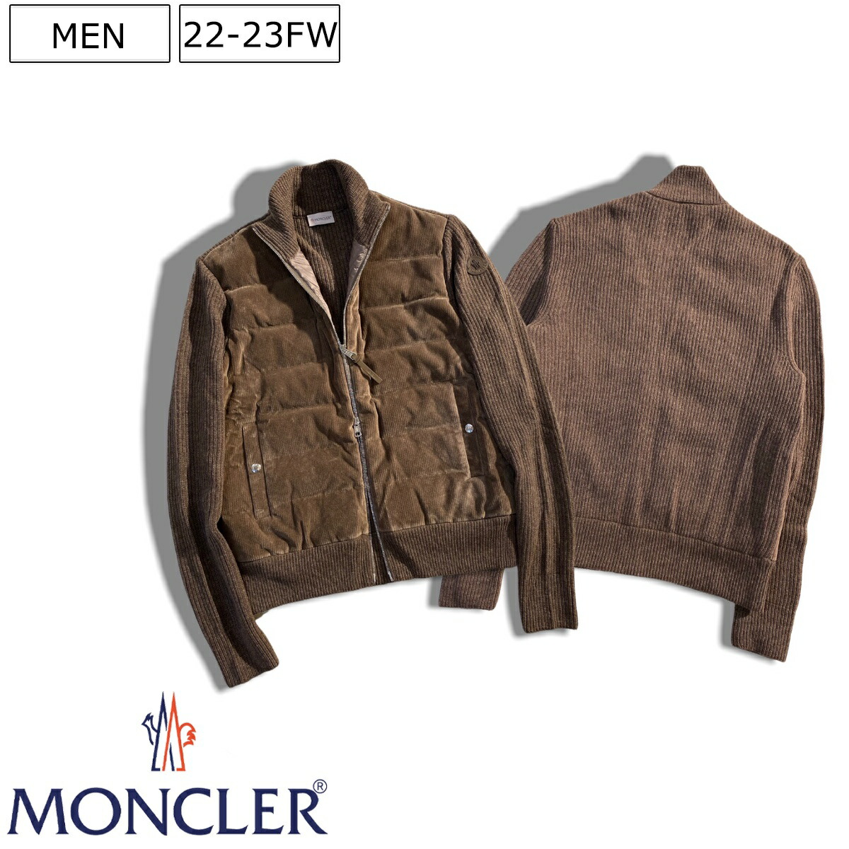 楽天市場】【定価220,000円(税込)】MONCLER モンクレール 都会から